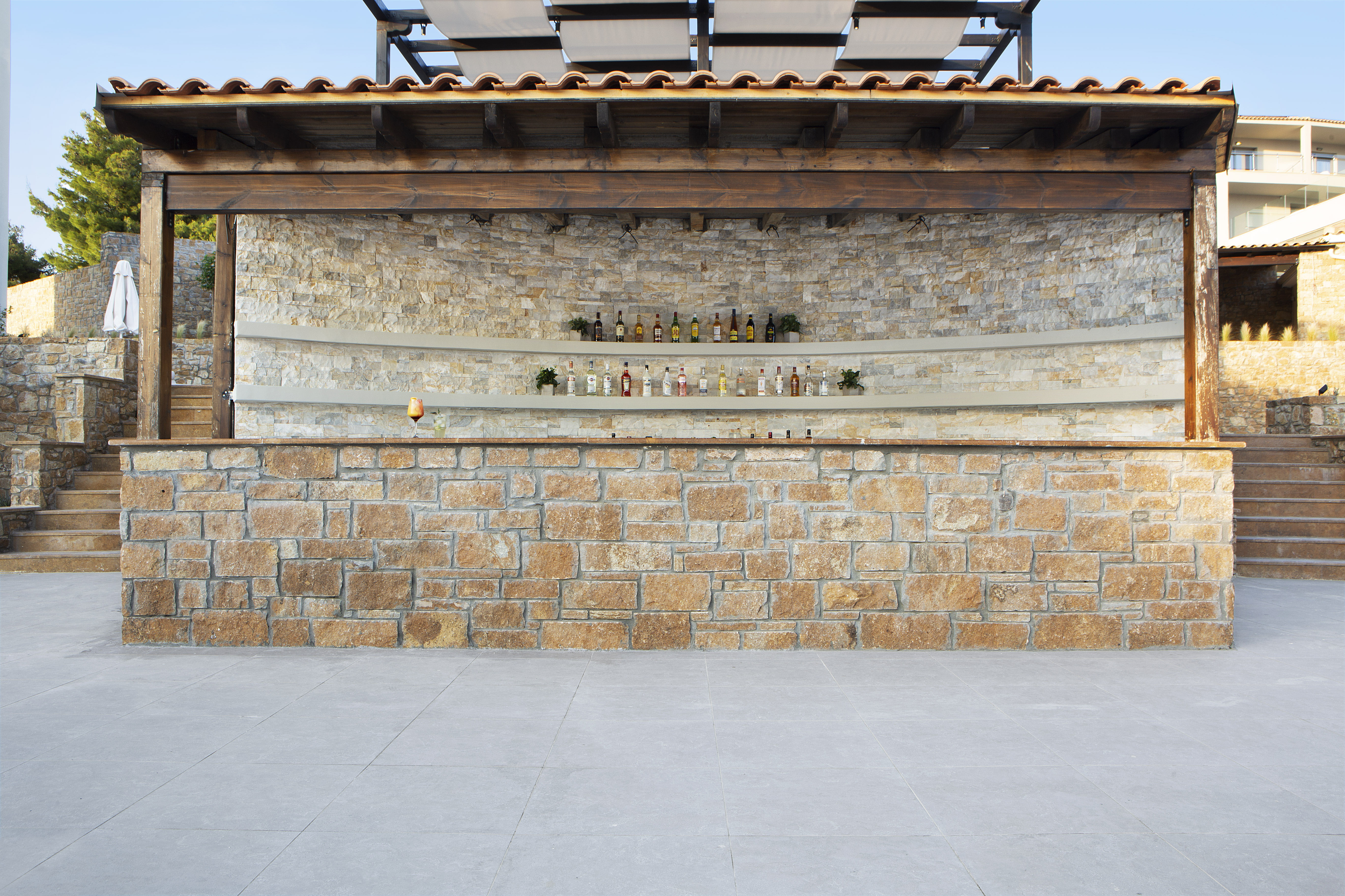 Bar at Zeus Eleva Ajul, a Registry Collection Hotel in Agia Paraskevi Chalikidi, Other than US/Canada