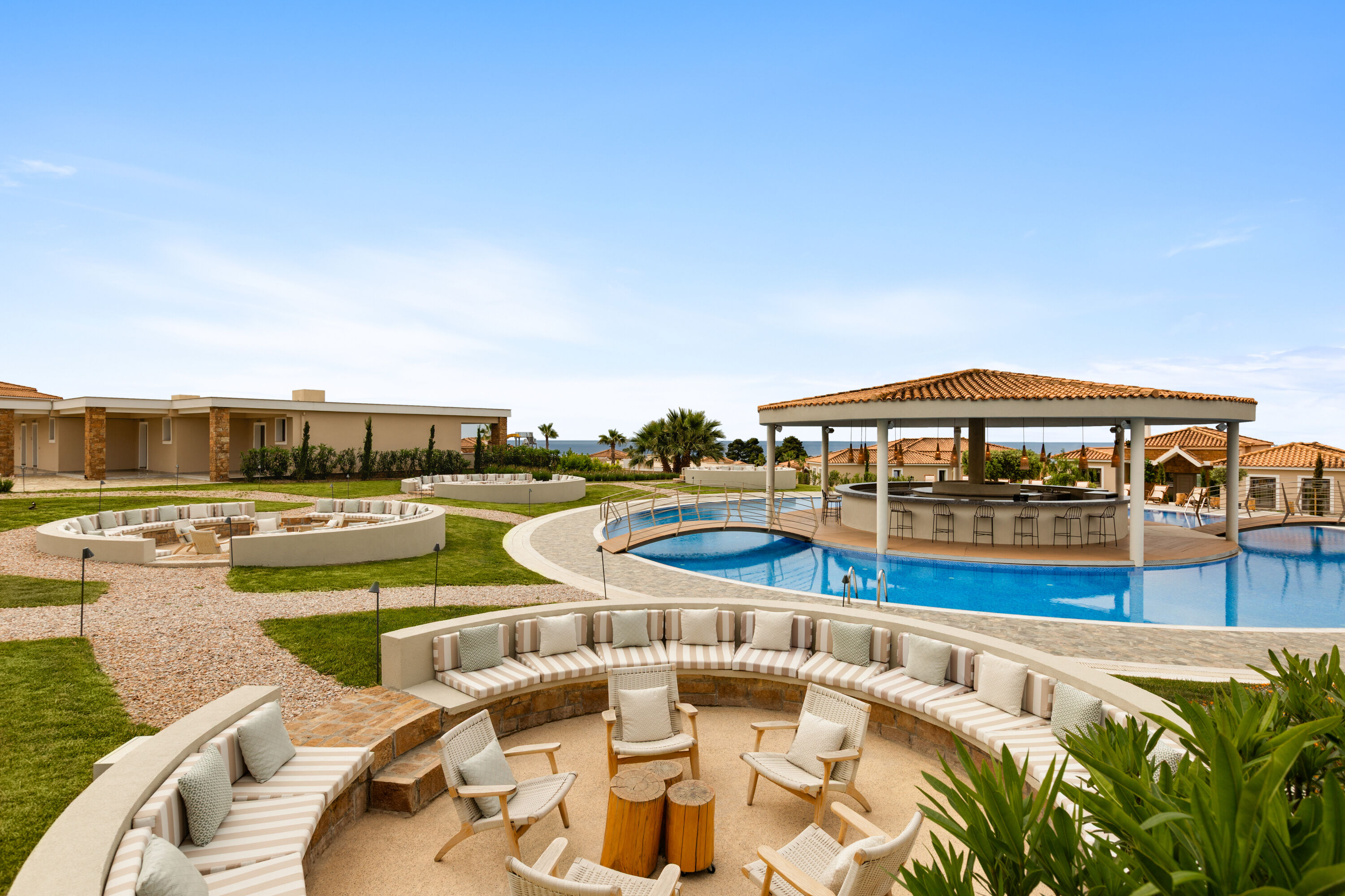 Pool bar at Zeus Eleva Ajul, a Registry Collection Hotel in Agia Paraskevi Chalikidi, Other than US/Canada