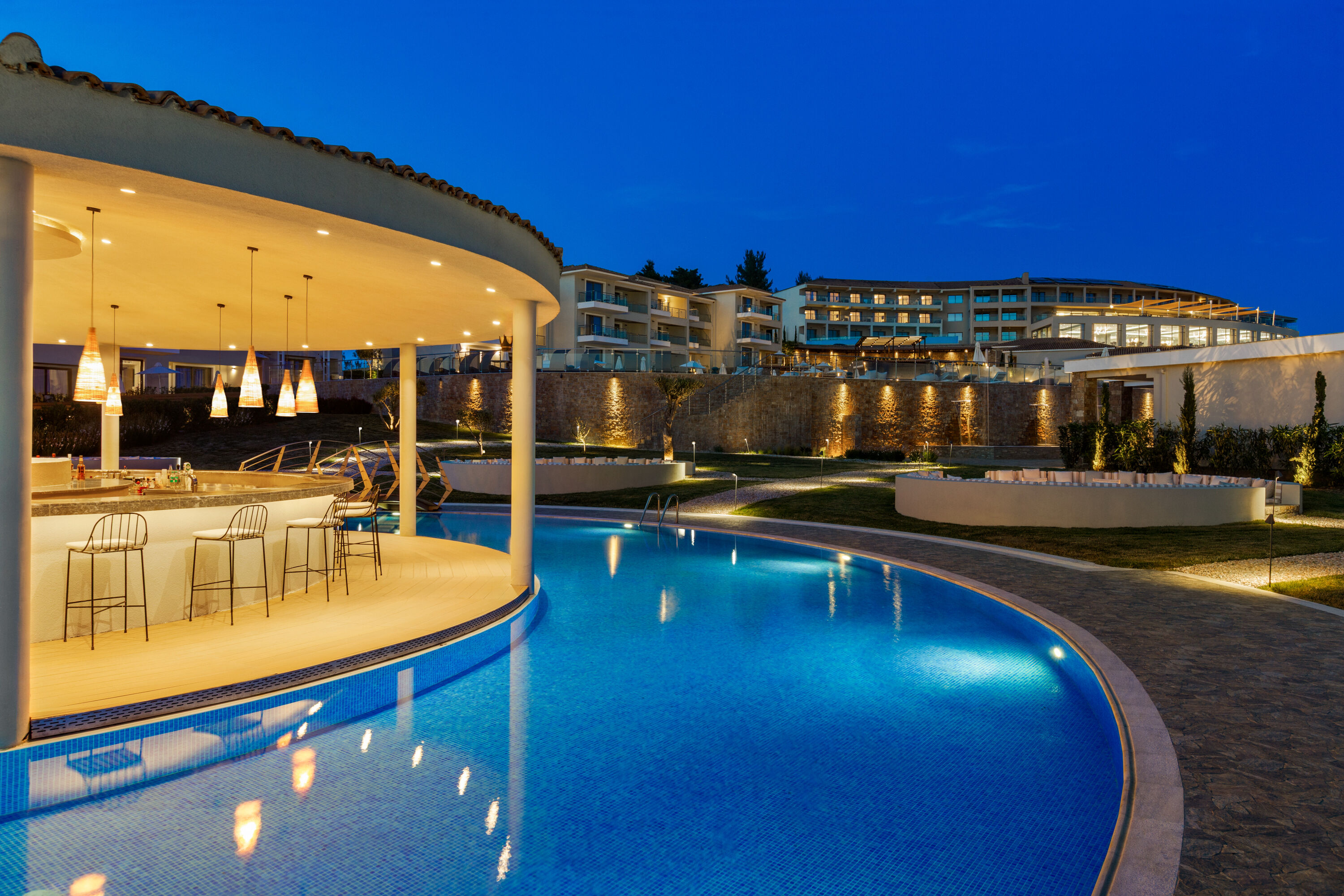Pool bar at Zeus Eleva Ajul, a Registry Collection Hotel in Agia Paraskevi Chalikidi, Other than US/Canada