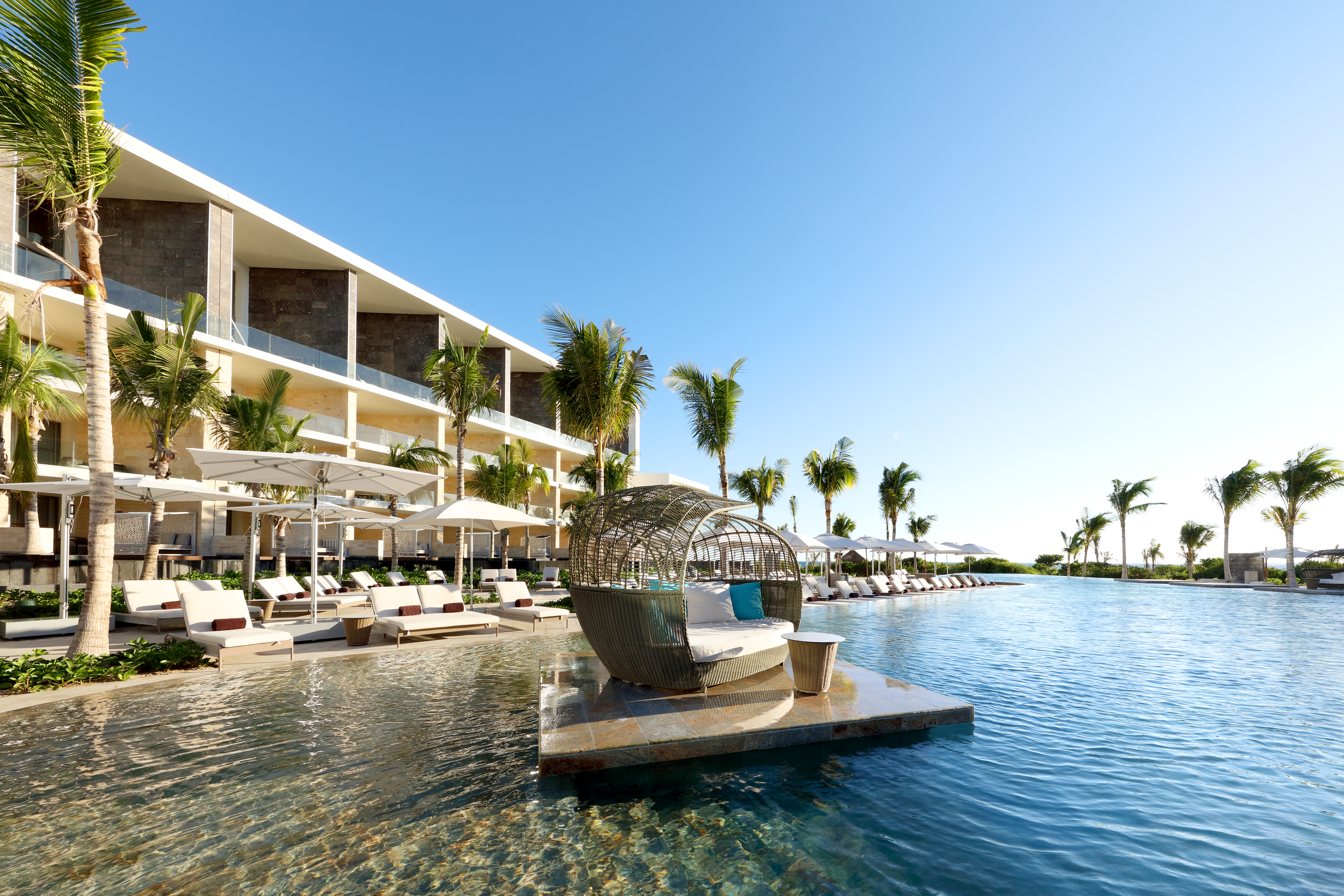 Pool at the TRS Coral Costa Mujeres, a Registry Collection Hotel in Cancun, Other than US/Canada