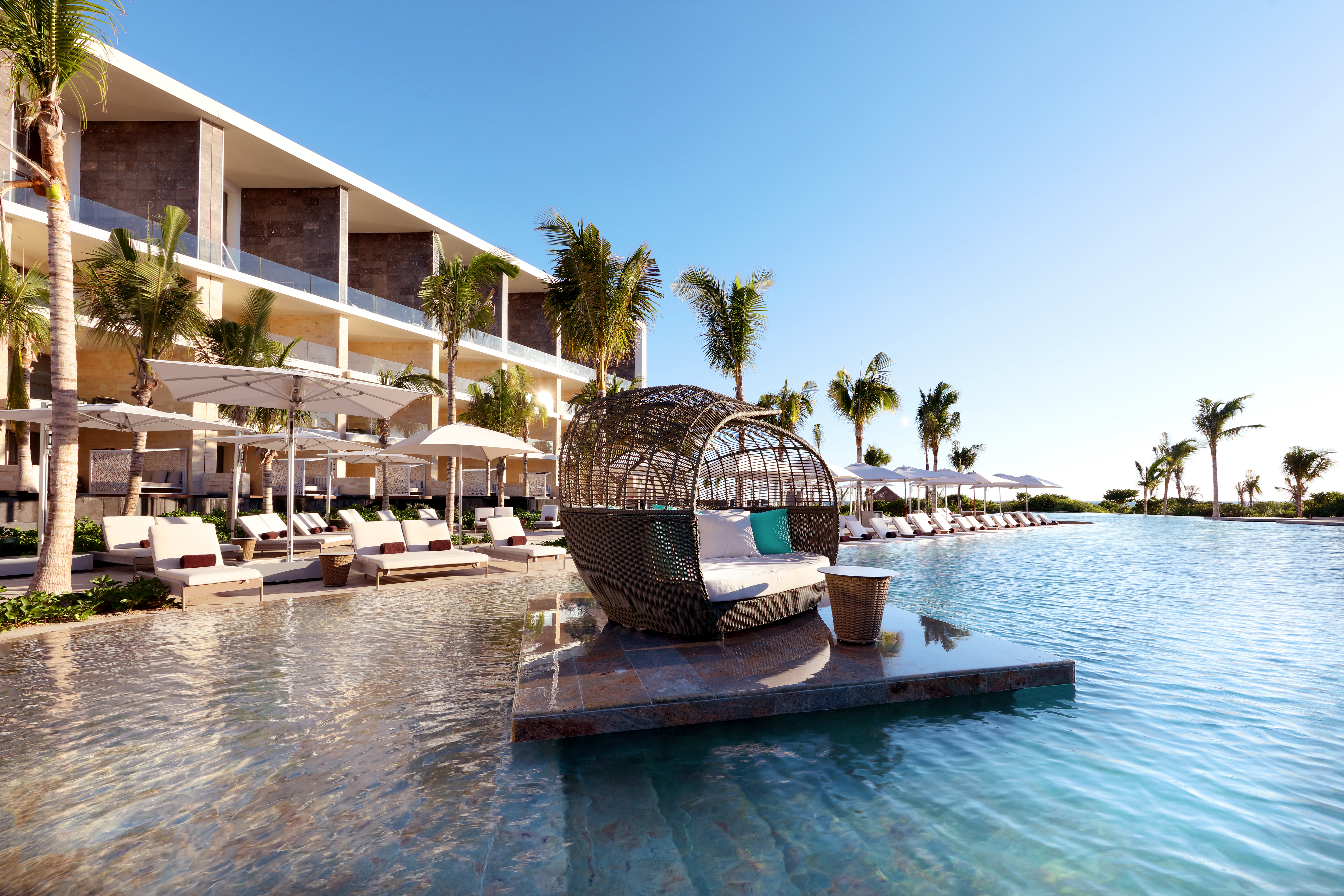 Pool at the TRS Coral Costa Mujeres, a Registry Collection Hotel in Cancun, Other than US/Canada