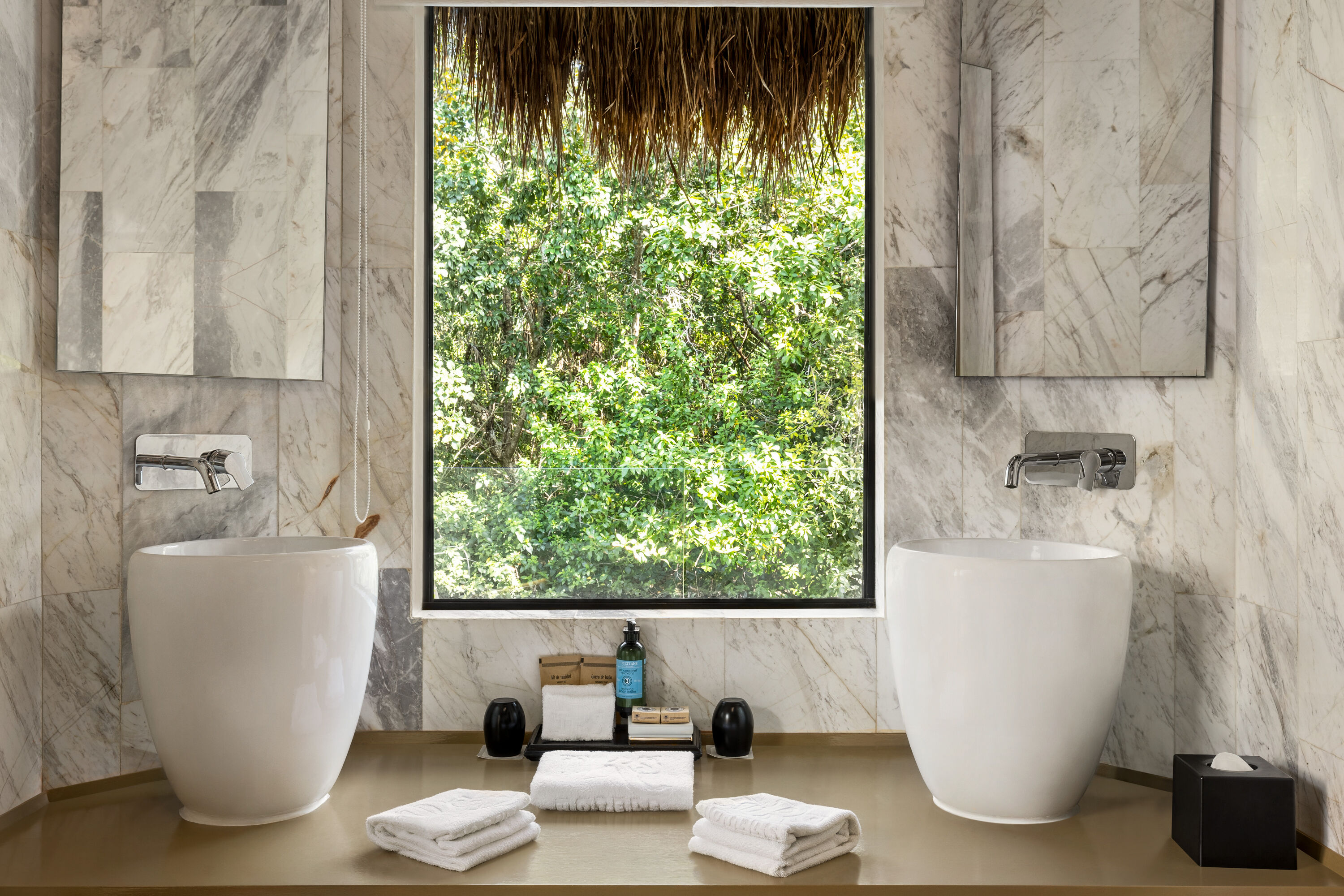 Guest room bath at the TRS Yucatan Riviera Maya, Adults Only - All Inclusive Resort in Riviera Maya, Other than US/Canada