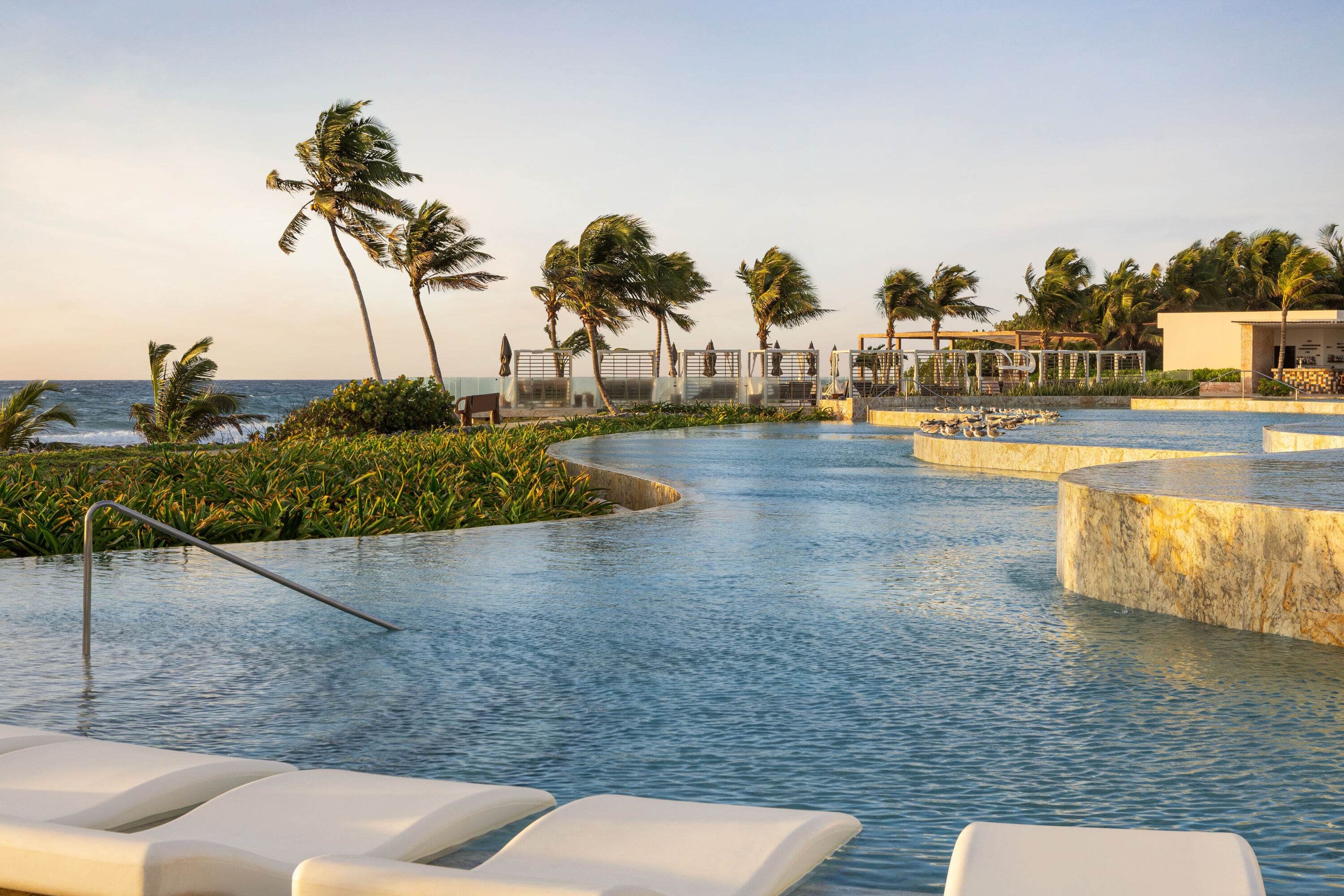 Infinity pool at the TRS Yucatan Riviera Maya, Adults Only - All Inclusive Resort in Riviera Maya, Other than US/Canada