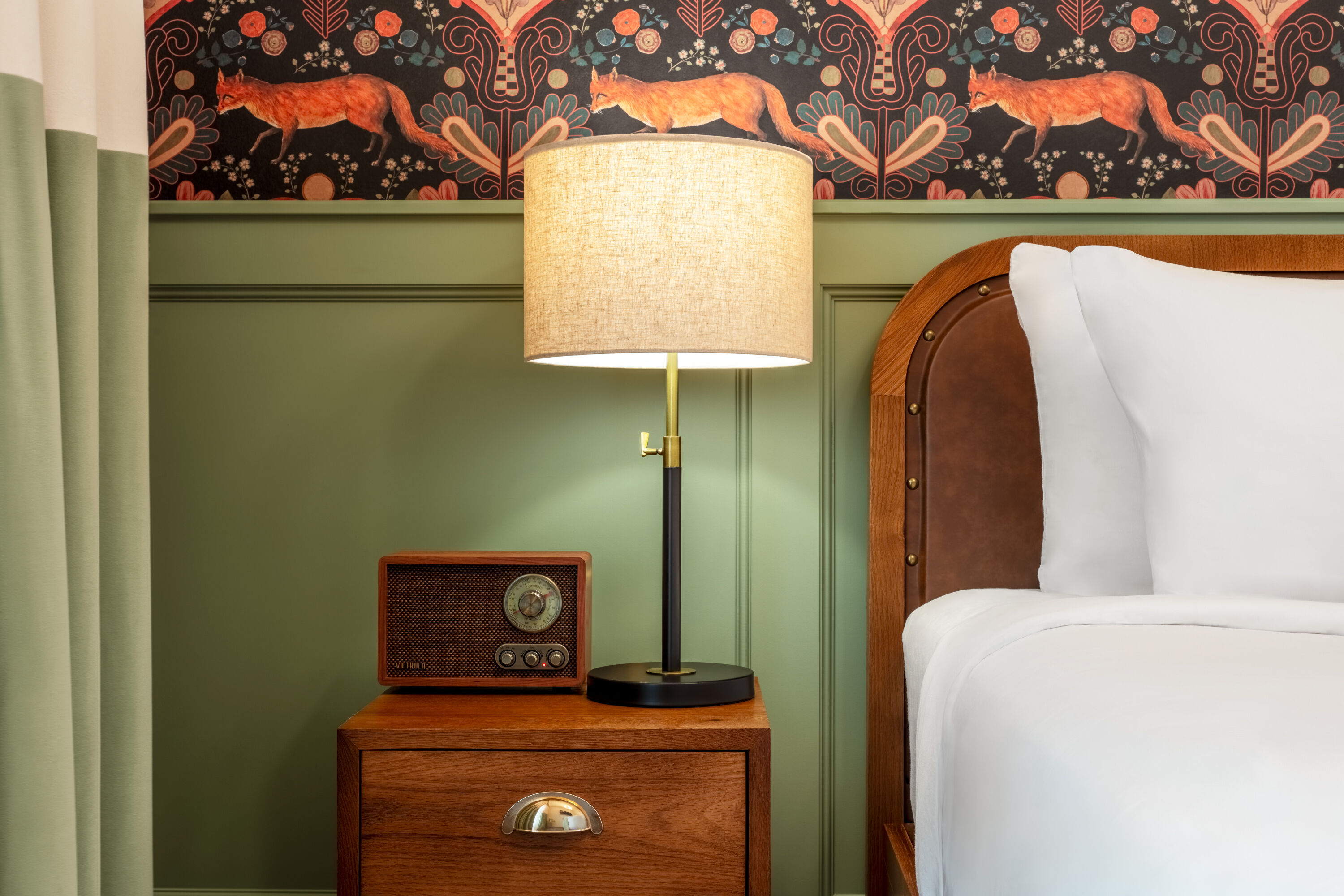 Guest room at the The Mining Exchange Hotel, a Registry Collection Hotel in Colorado Springs, Colorado