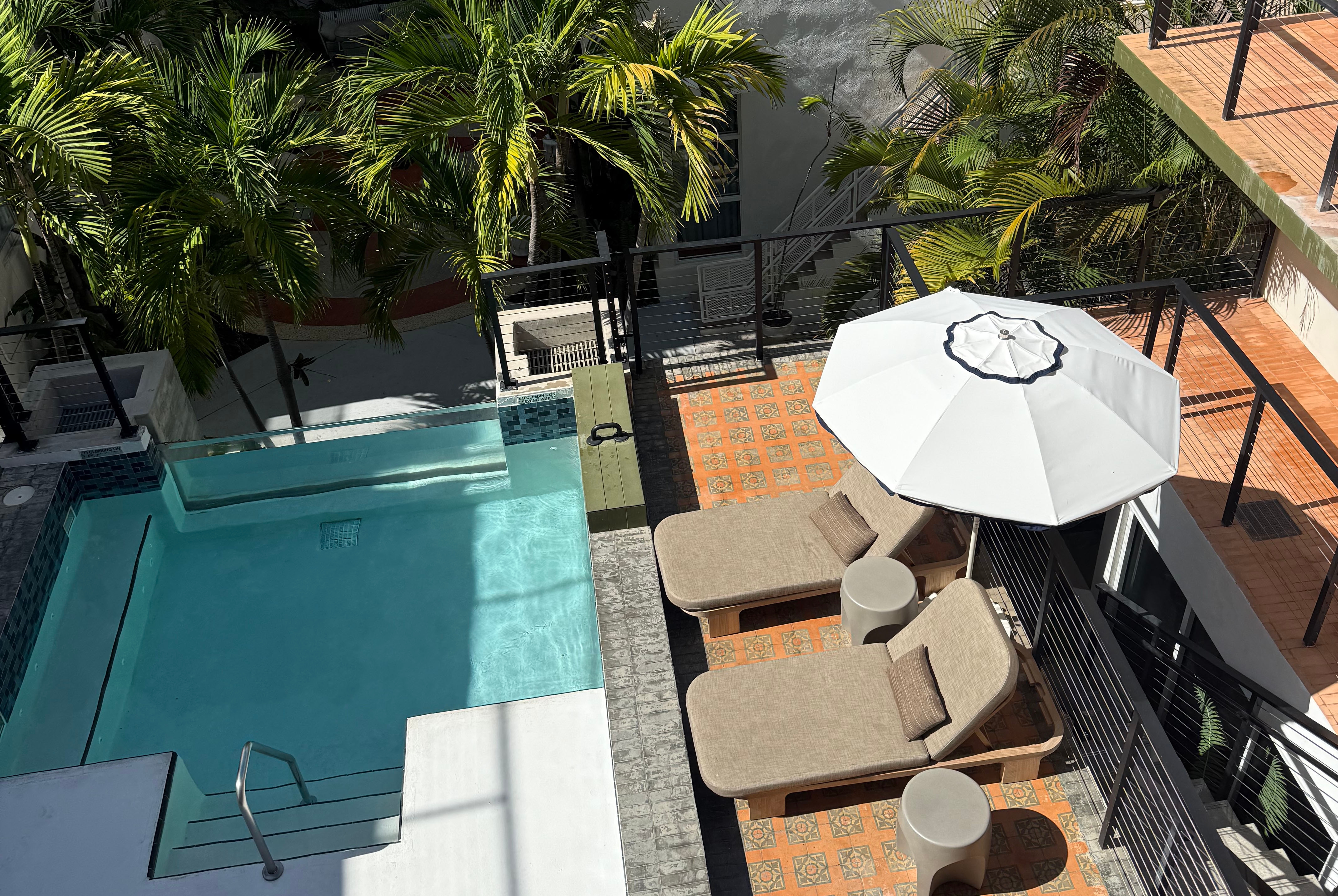 Pool at the Balfour Miami Beach, a Registry Collection Hotel in Miami Beach, Florida