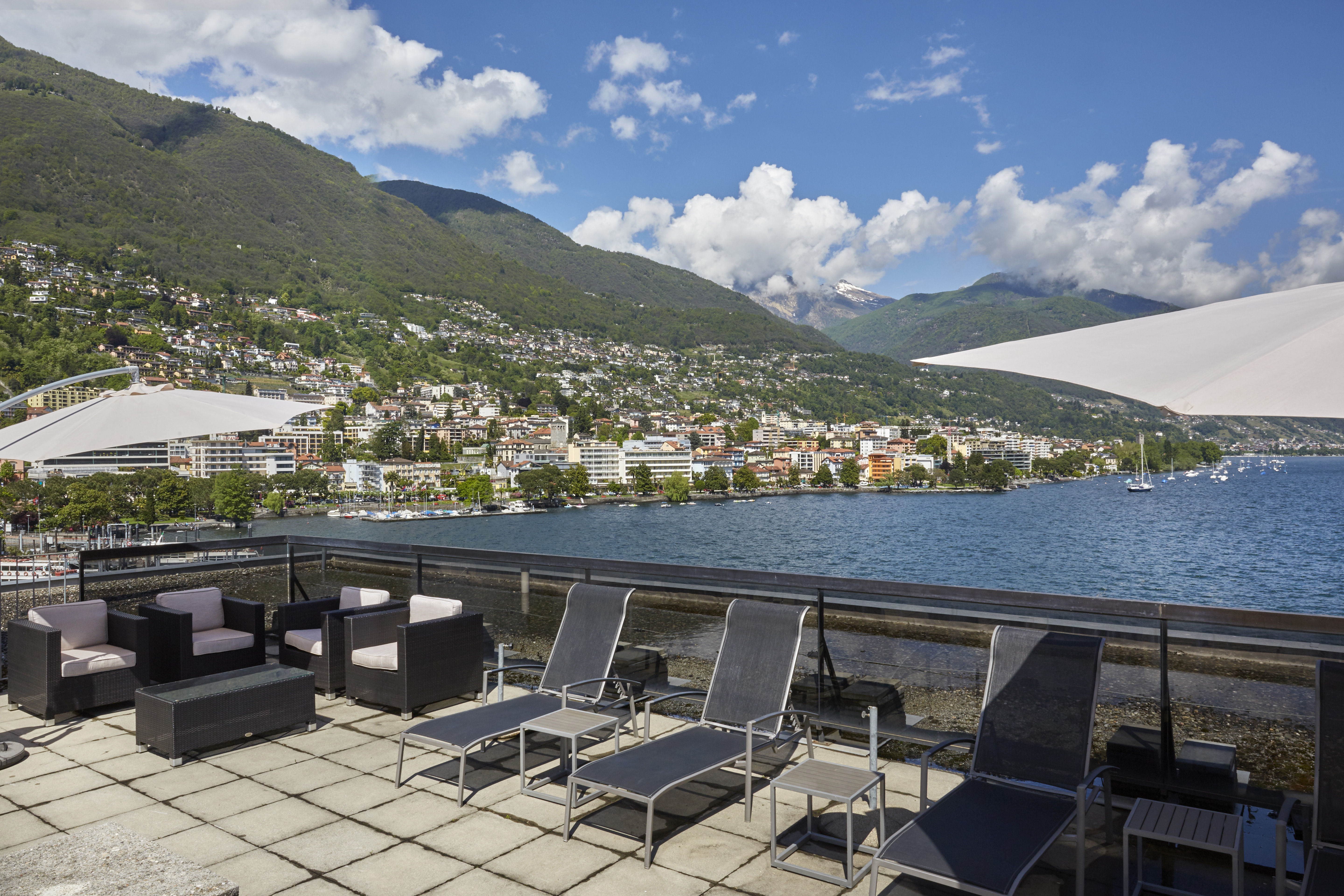Courtyard at Hotel Arcadia Locarno, a Trademark Collection by Wyndham in Locarno, Other than US/Canada