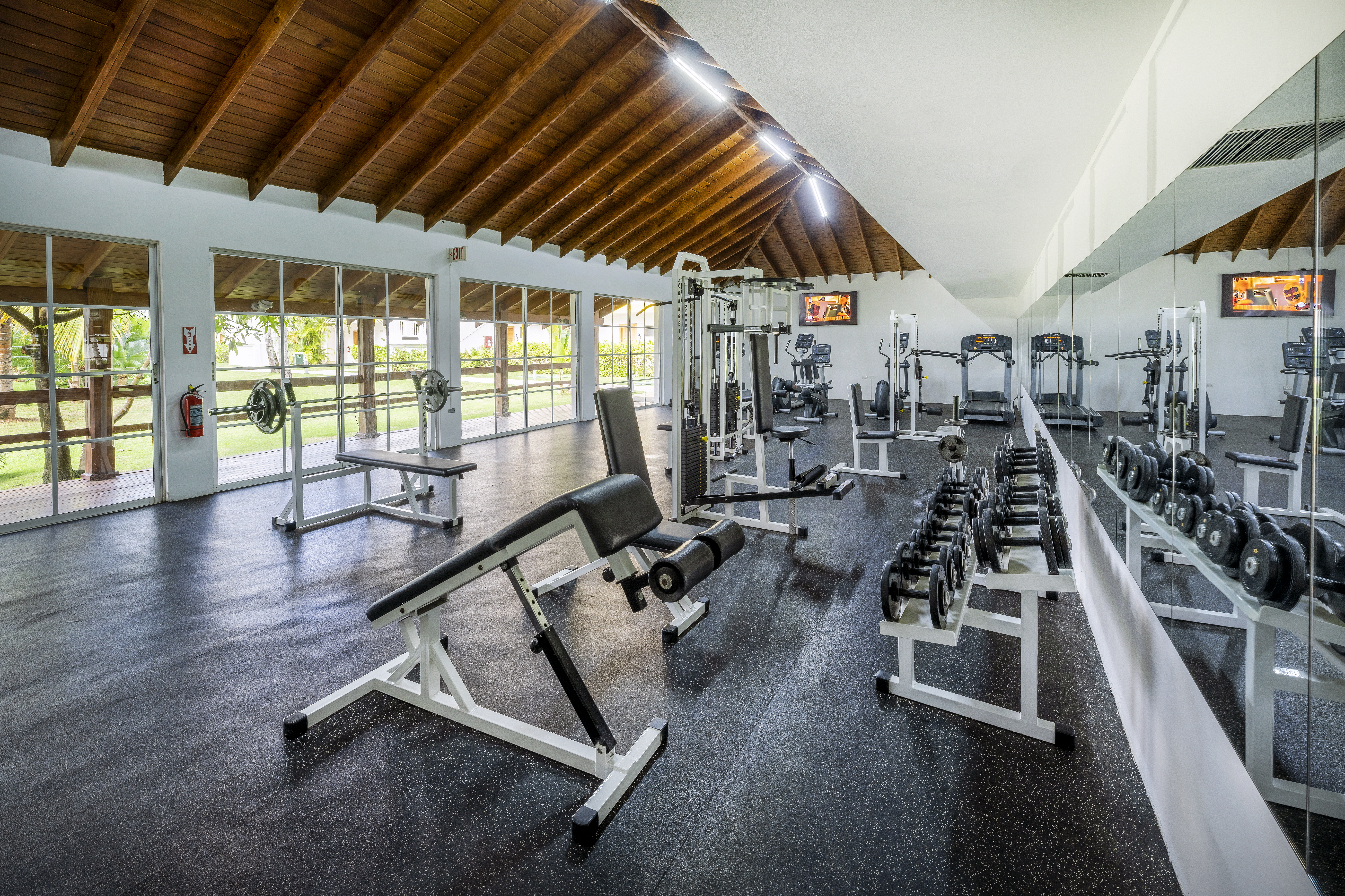Health club at Viva V Samana by Wyndham, A Trademark Adults All Inclusive in Bahia de Coson, Other than US/Canada