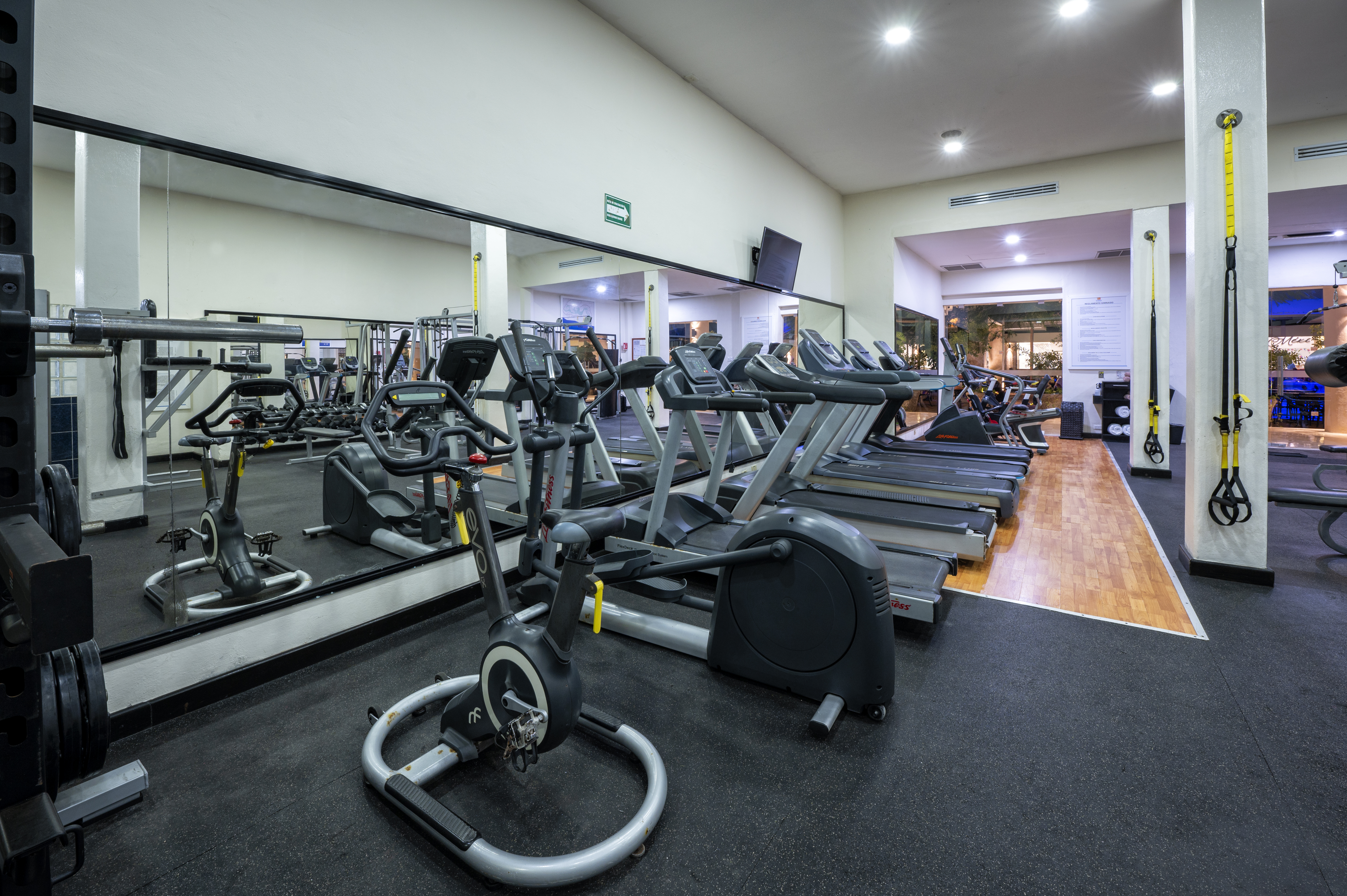 Fitness room at Viva Azteca by Wyndham, A Trademark All Inclusive Resort in Playa del Carmen, Other than US/Canada