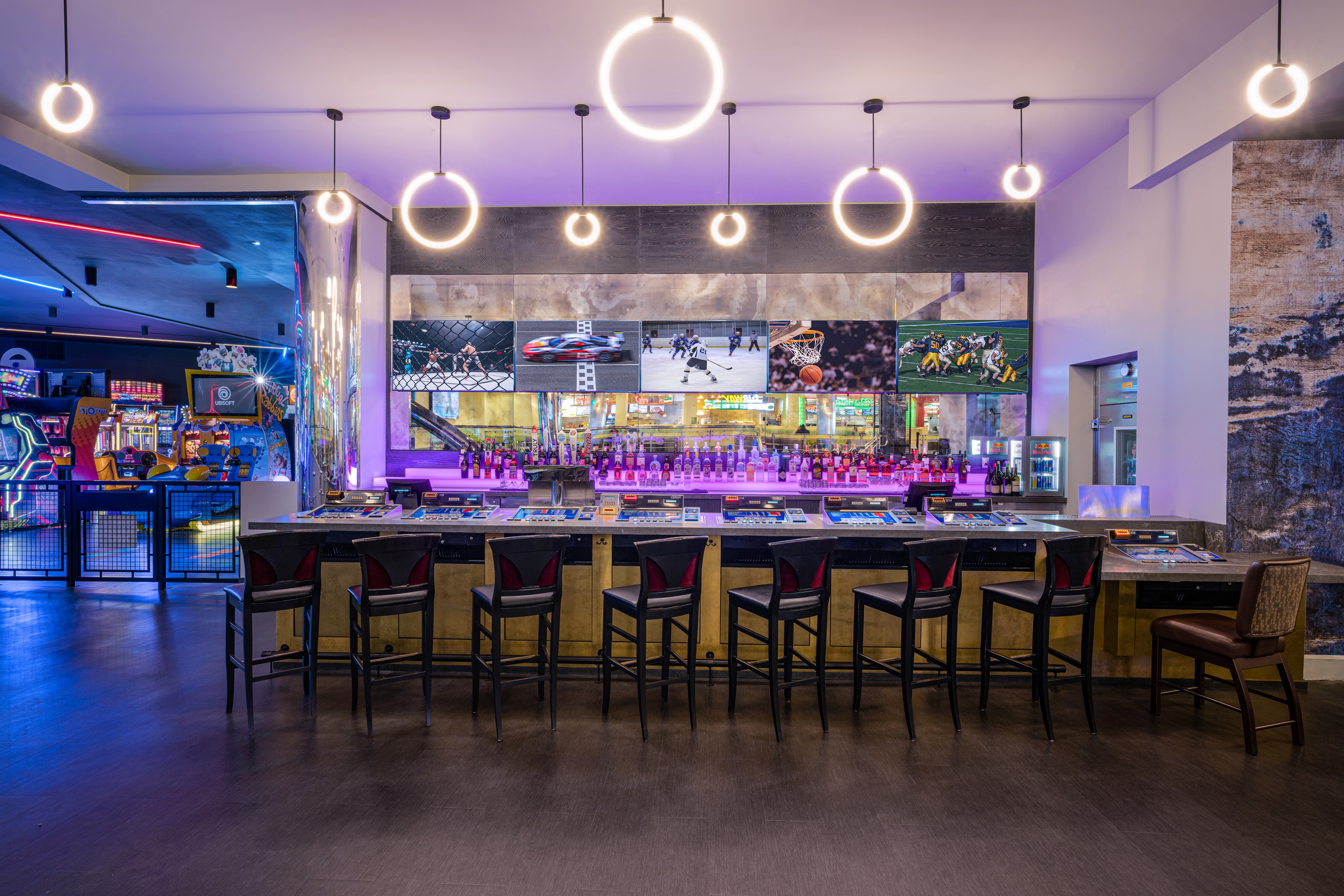 Game room at Horseshoe Las Vegas Center Strip, Trademark Collection in Las Vegas, Nevada