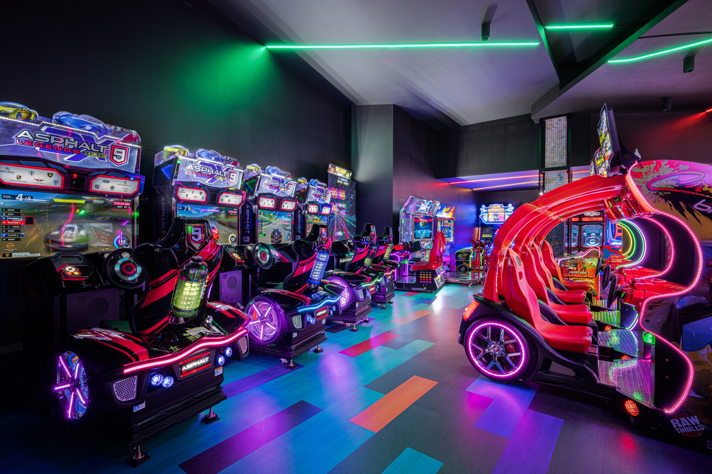 Game room at Horseshoe Las Vegas Center Strip, Trademark Collection in Las Vegas, Nevada