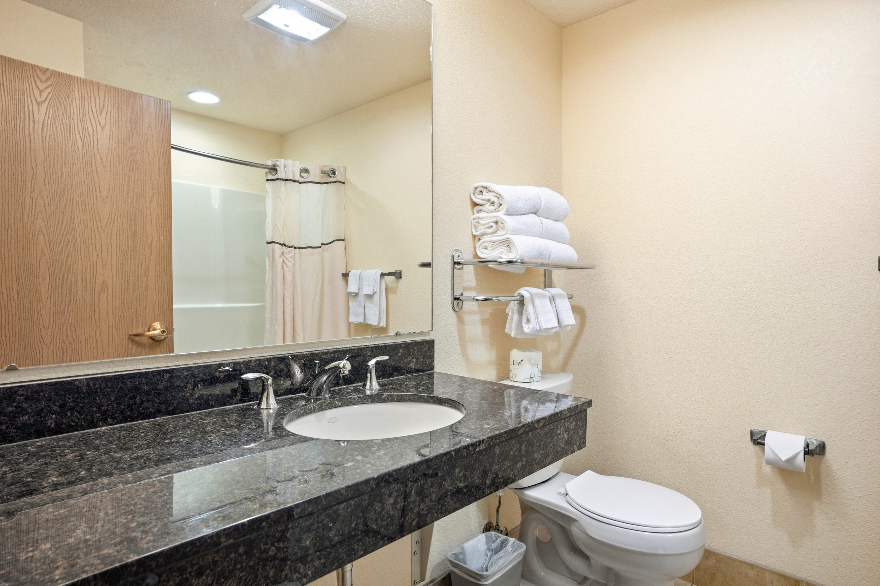 Guest room bath at the Chula Vista Resort, Trademark Collection by Wyndham in Wisconsin Dells, Wisconsin