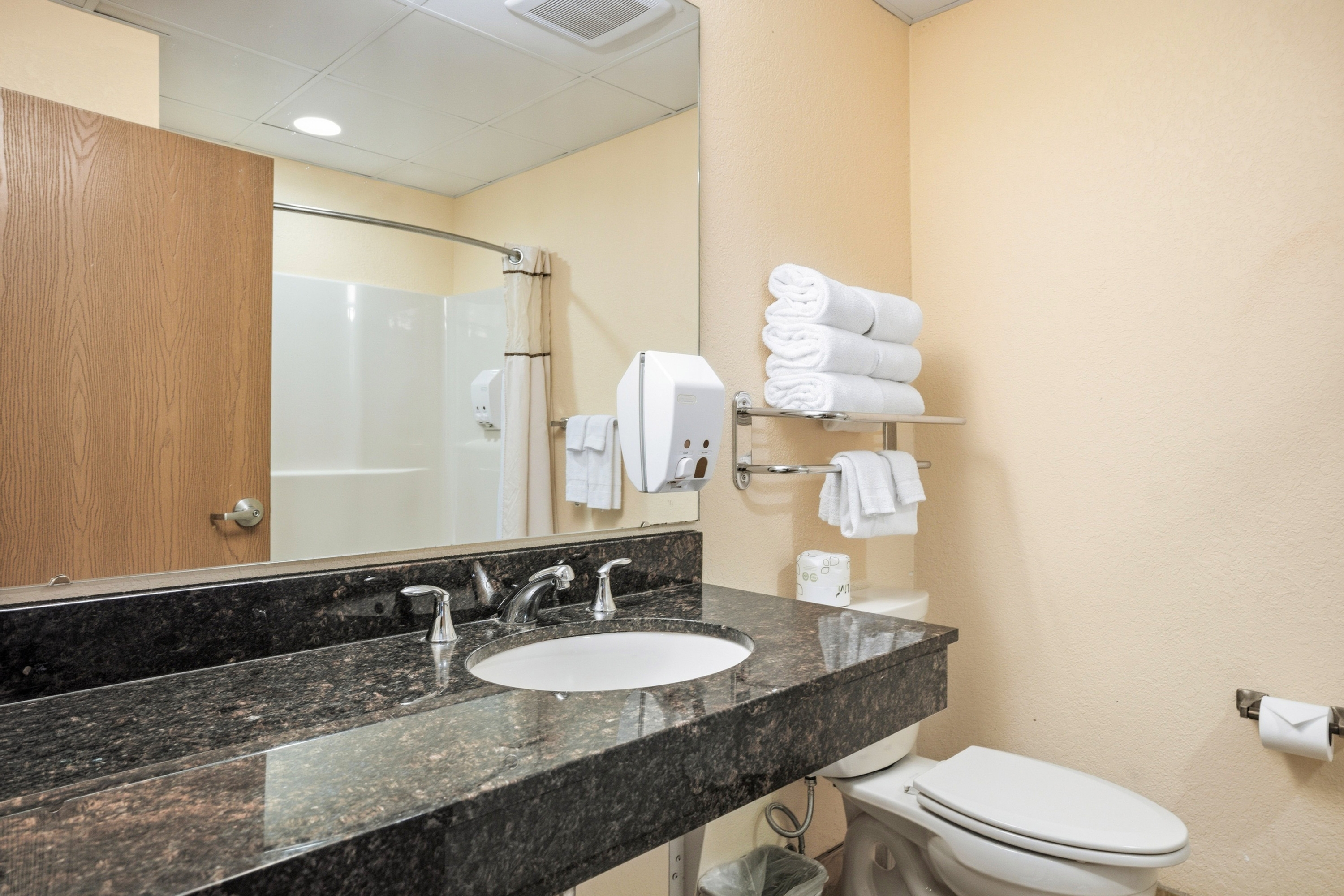Guest room bath at the Chula Vista Resort, Trademark Collection by Wyndham in Wisconsin Dells, Wisconsin
