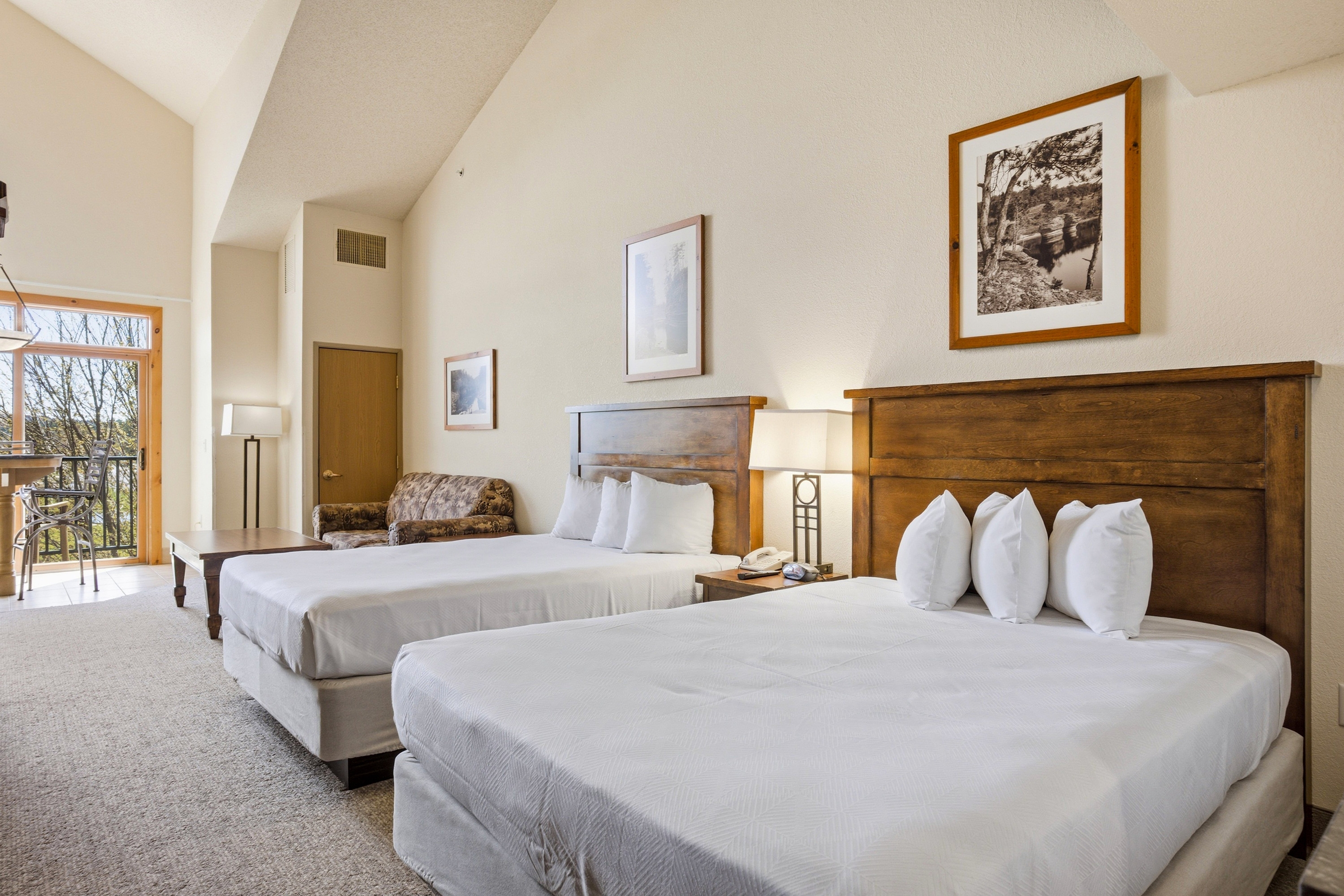 Guest room at the Chula Vista Resort, Trademark Collection by Wyndham in Wisconsin Dells, Wisconsin