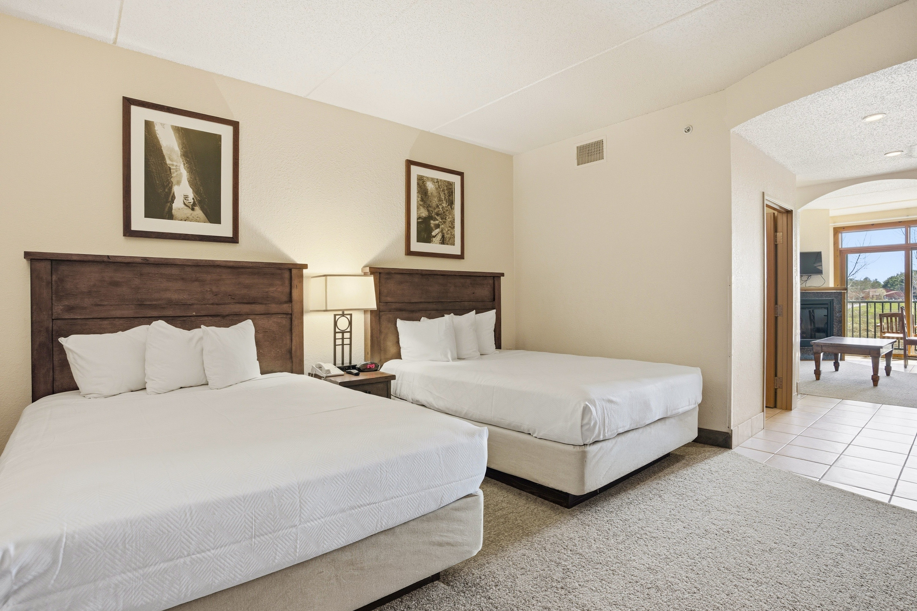 Guest room at the Chula Vista Resort, Trademark Collection by Wyndham in Wisconsin Dells, Wisconsin