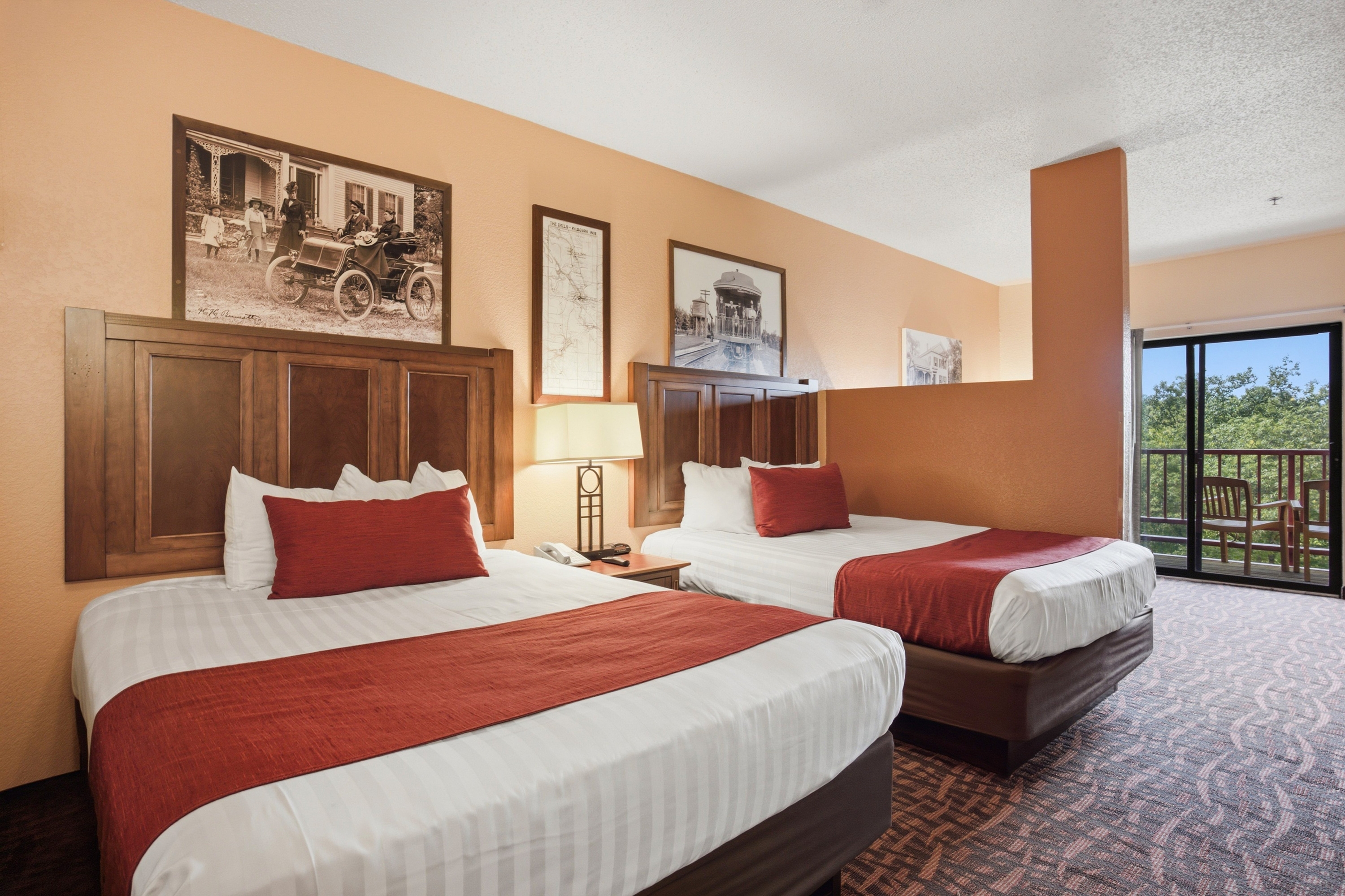 Guest room at the Chula Vista Resort, Trademark Collection by Wyndham in Wisconsin Dells, Wisconsin