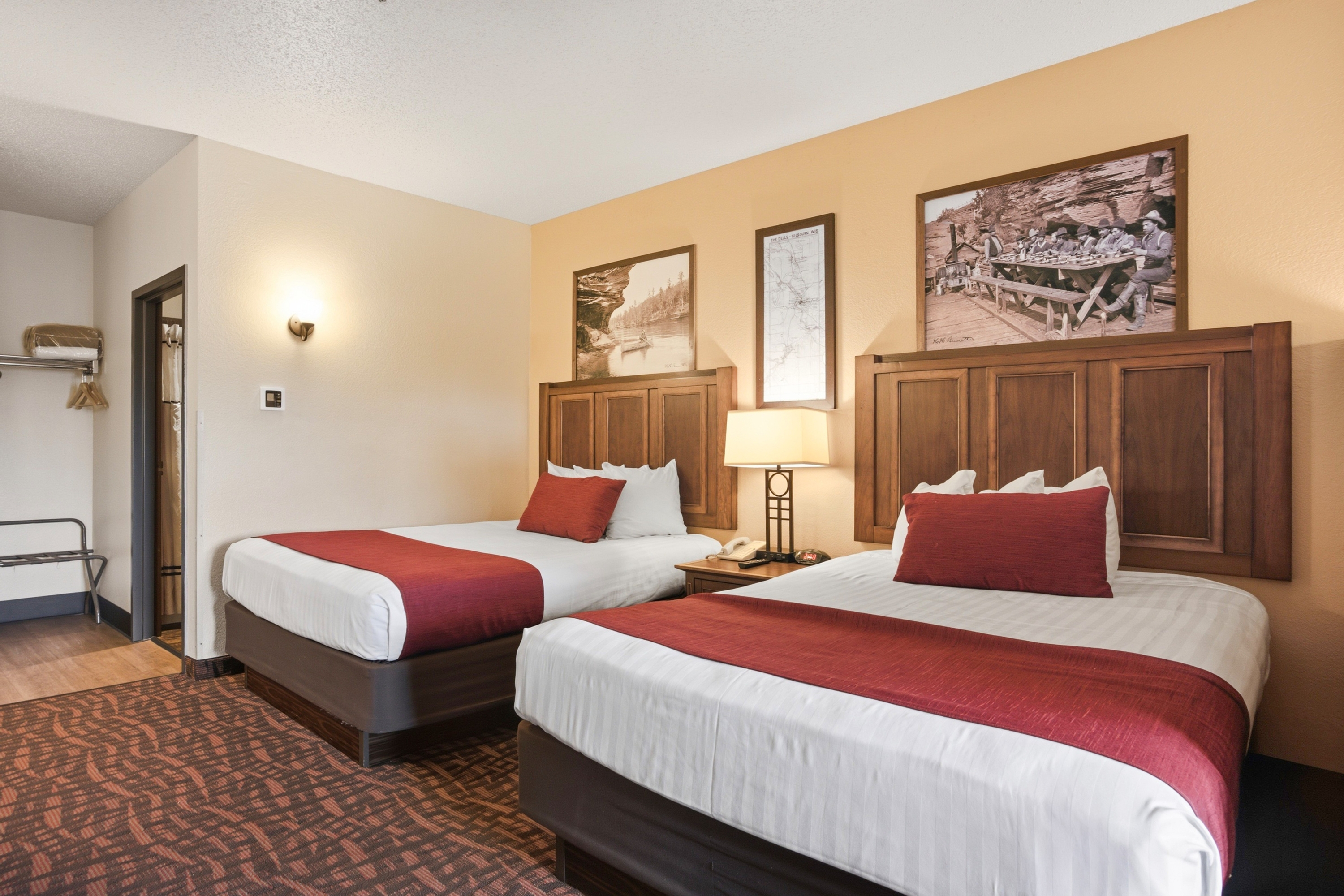 Guest room at the Chula Vista Resort, Trademark Collection by Wyndham in Wisconsin Dells, Wisconsin