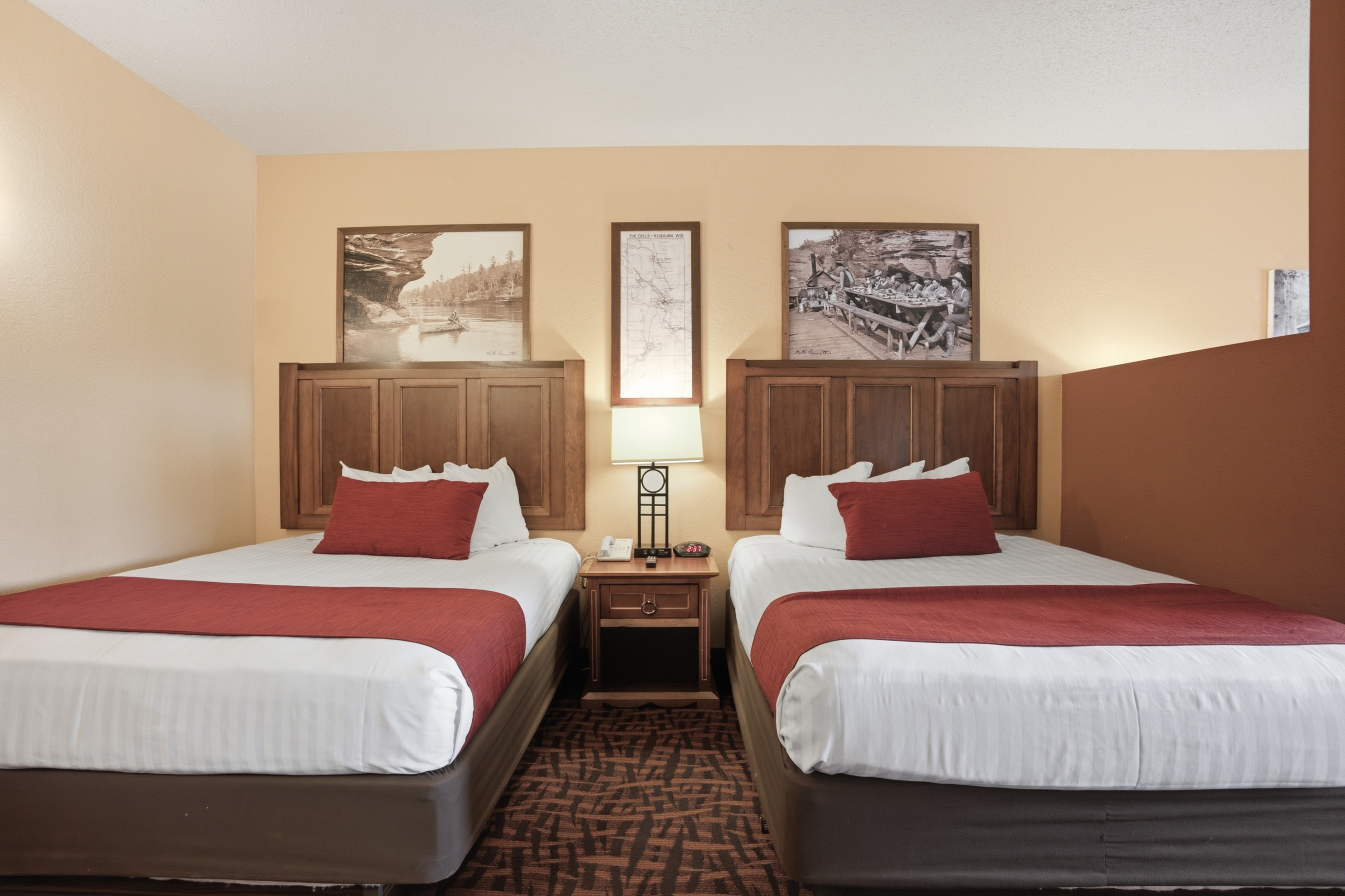 Guest room at the Chula Vista Resort, Trademark Collection by Wyndham in Wisconsin Dells, Wisconsin