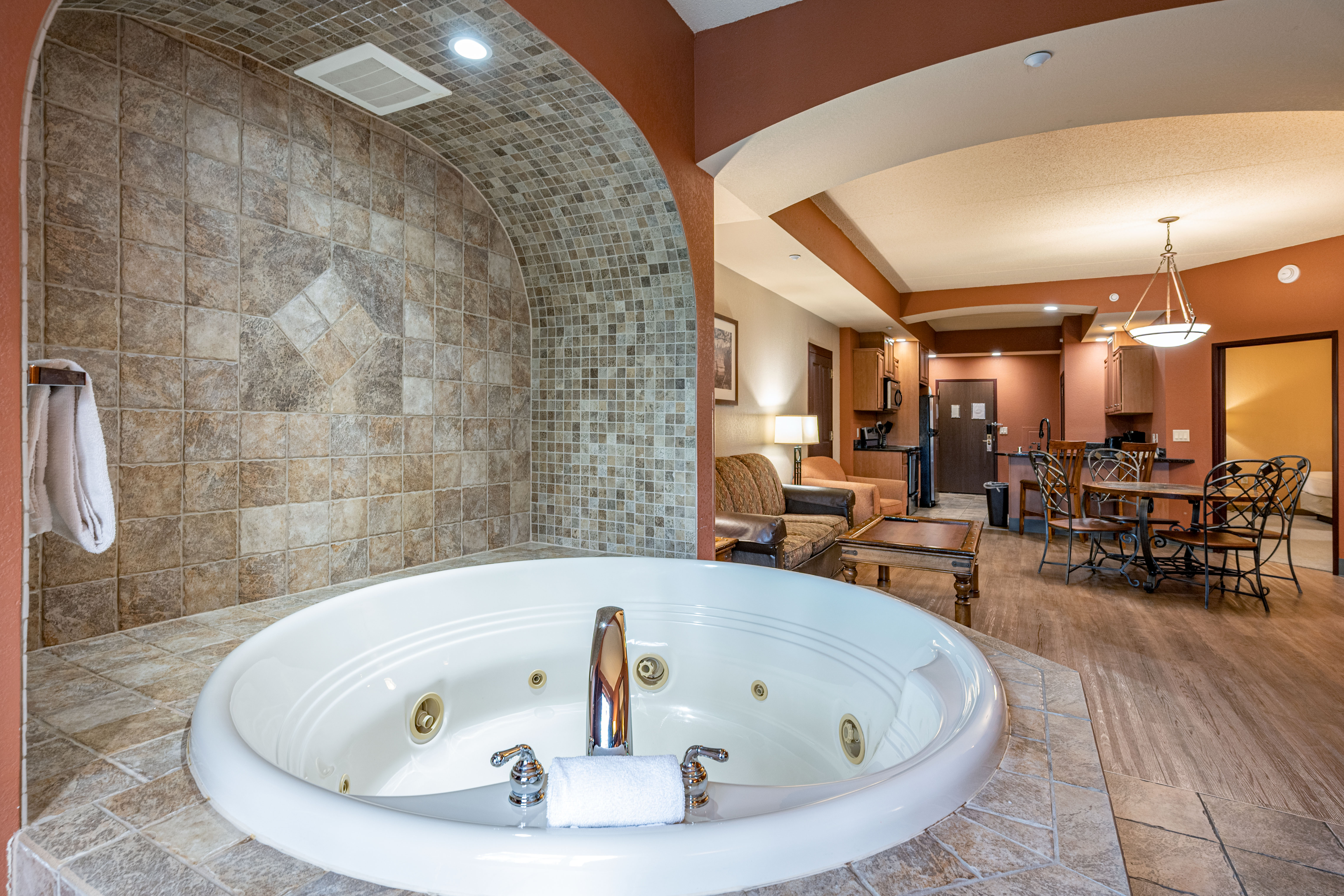 Guest room at the Chula Vista Resort, Trademark Collection by Wyndham in Wisconsin Dells, Wisconsin