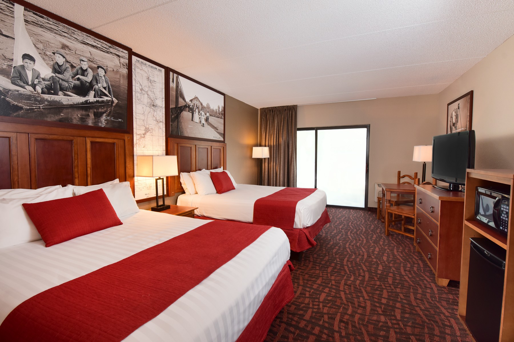 Guest room at the Chula Vista Resort, Trademark Collection by Wyndham in Wisconsin Dells, Wisconsin