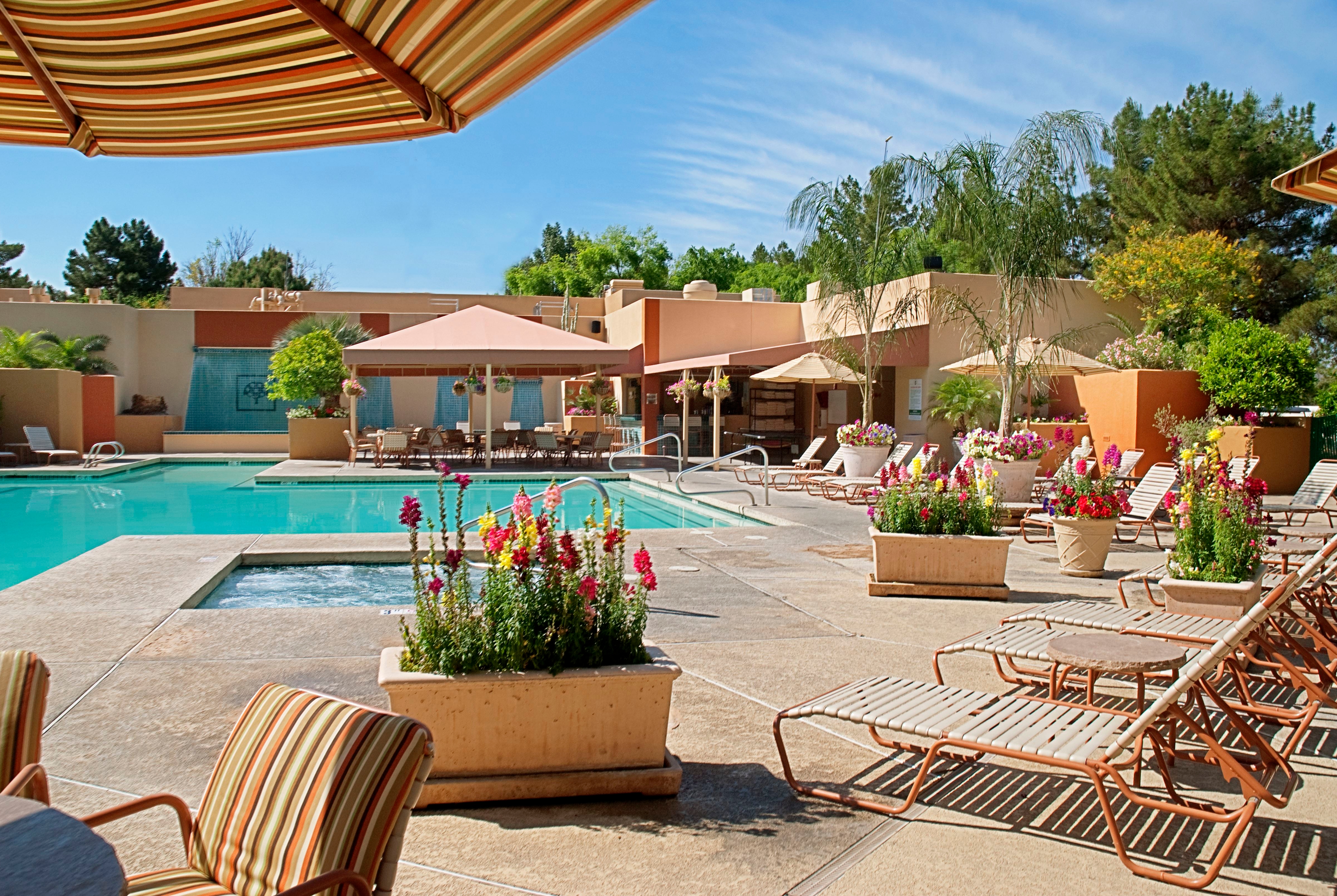 Pool at the Club Wyndham Orange Tree Resort in Scottsdale, Arizona