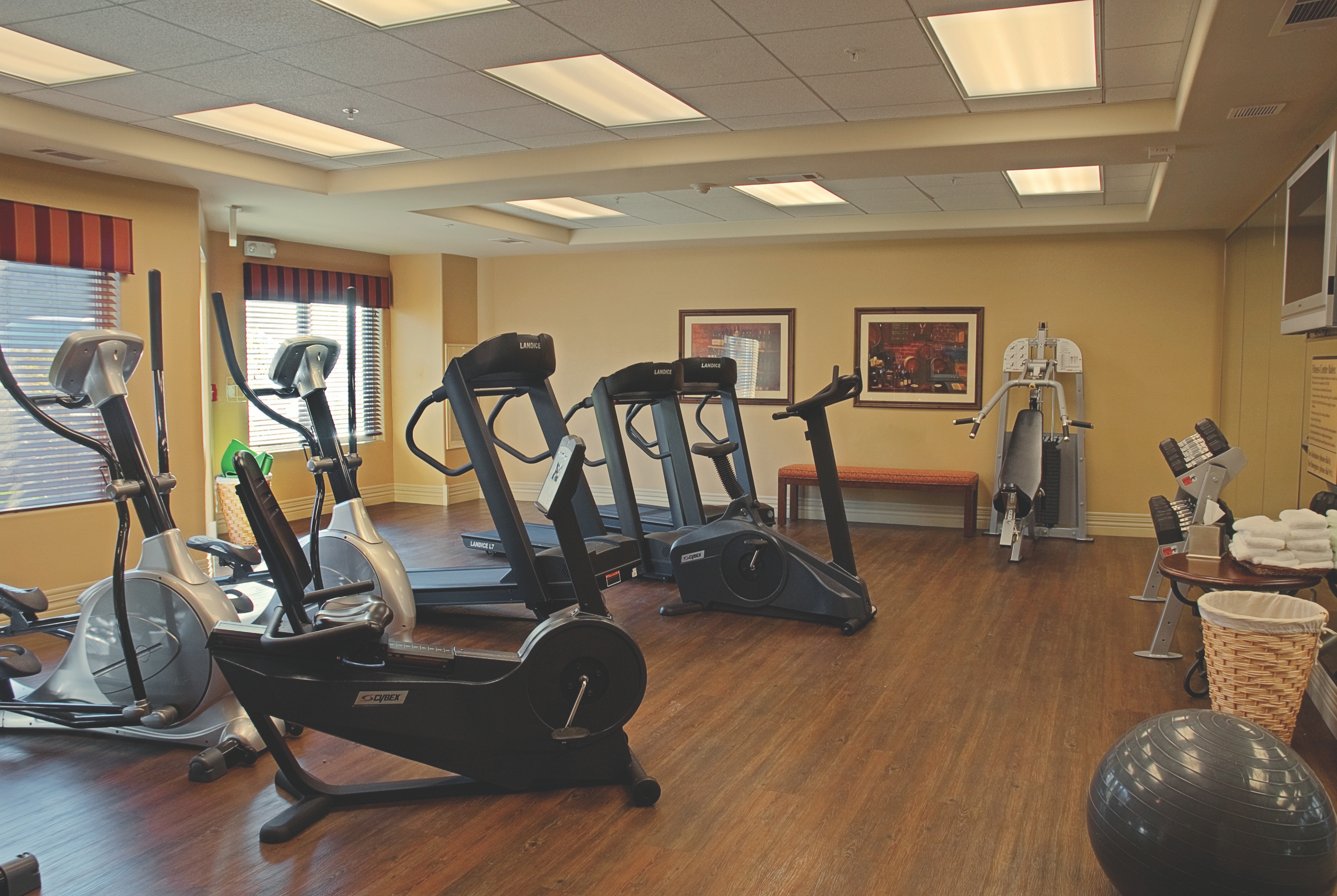 Fitness room at Club Wyndham Vino Bello Resort in Napa, California