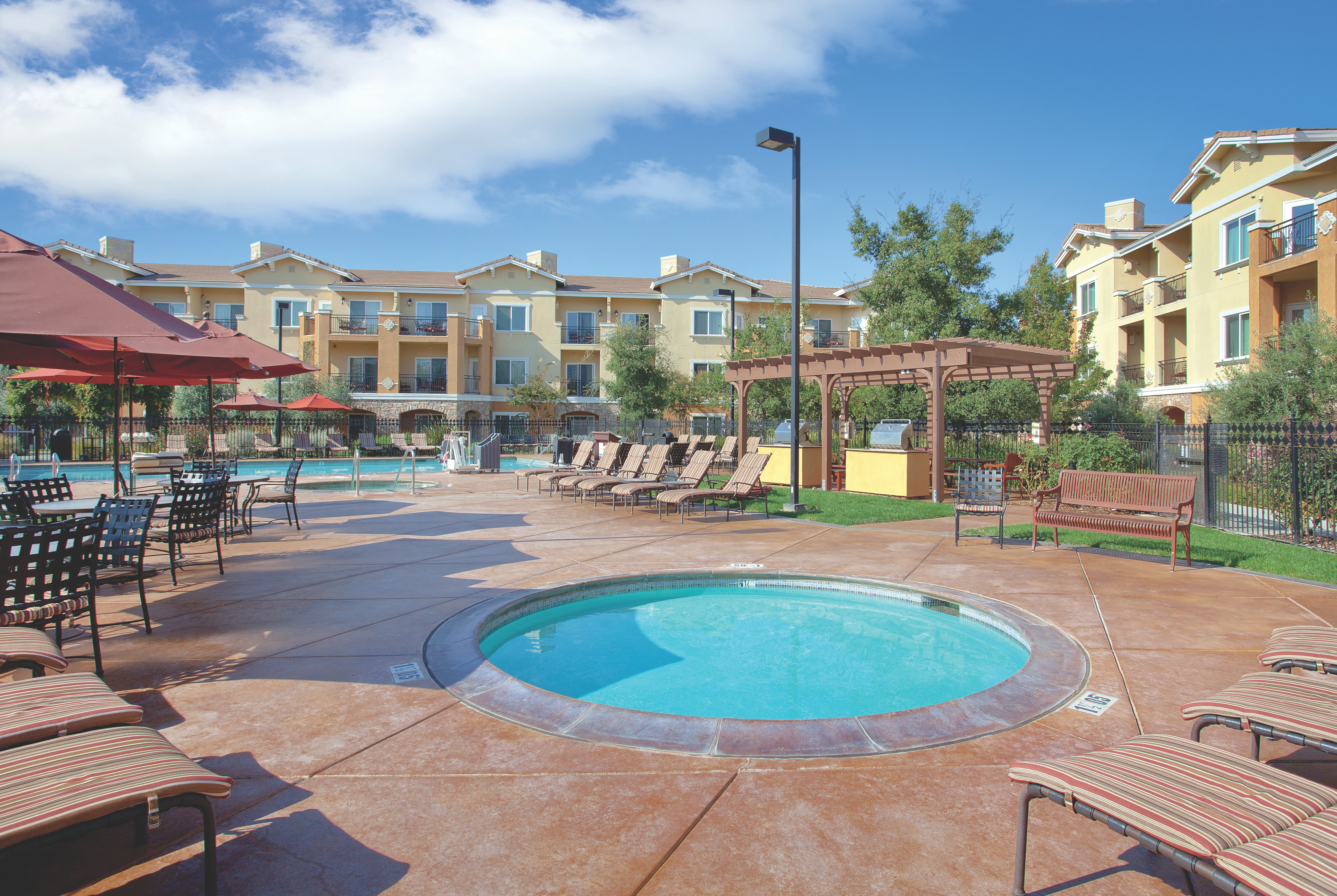 Pool daytime image at the Club Wyndham Vino Bello Resort in Napa, California