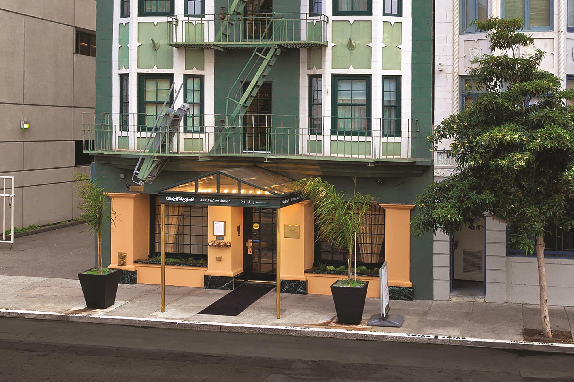 Exterior of Inn At The Opera hotel in San Francisco, California