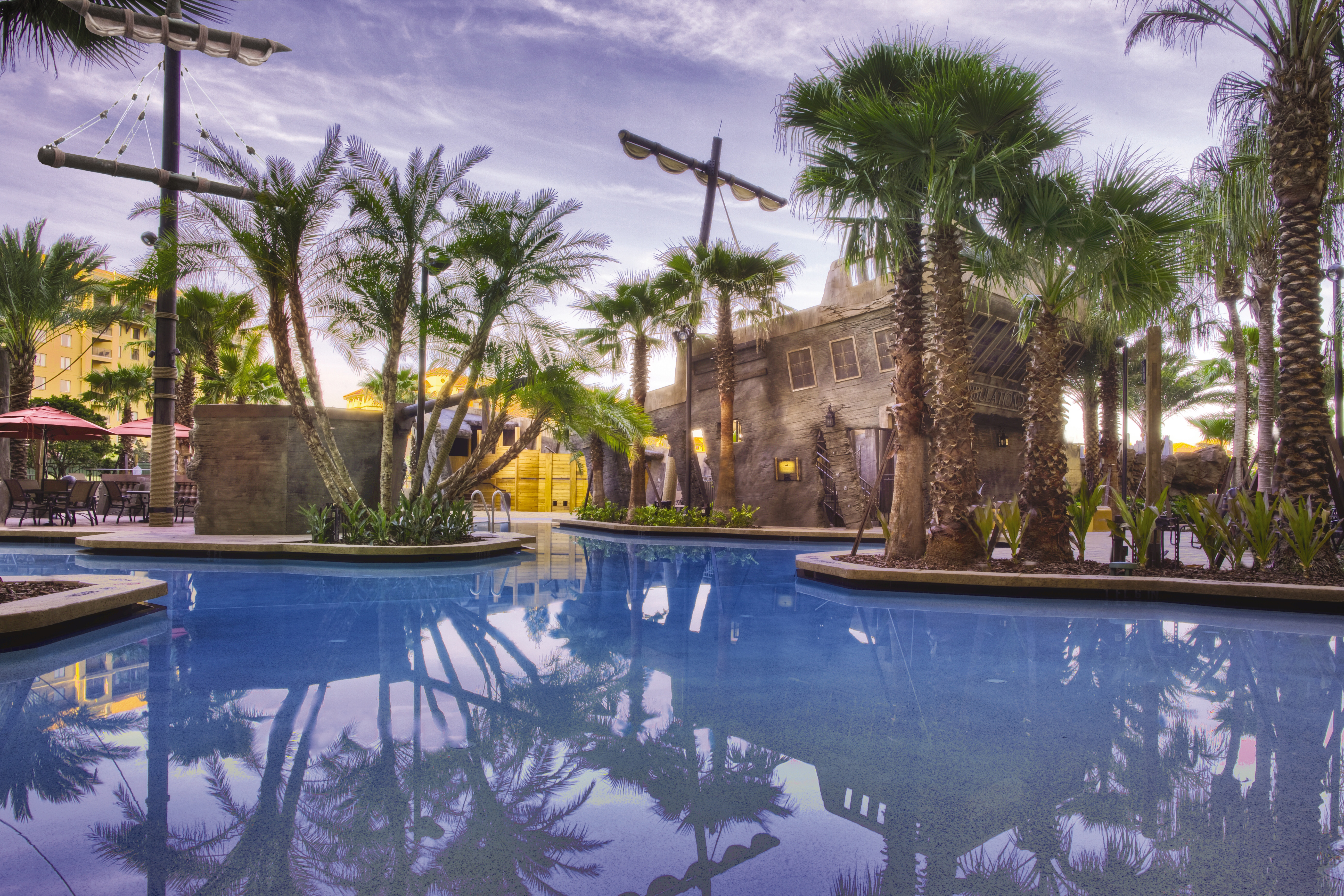 Pool at the Club Wyndham Bonnet Creek Resort in Lake Buena Vista, Florida