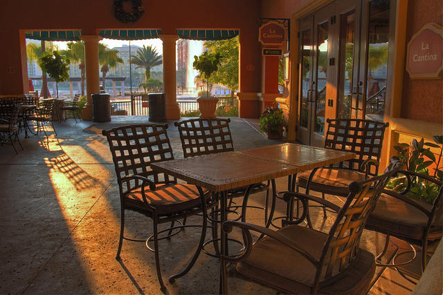 Club Wyndham Bonnet Creek Resort restaurant in Lake Buena Vista, Florida