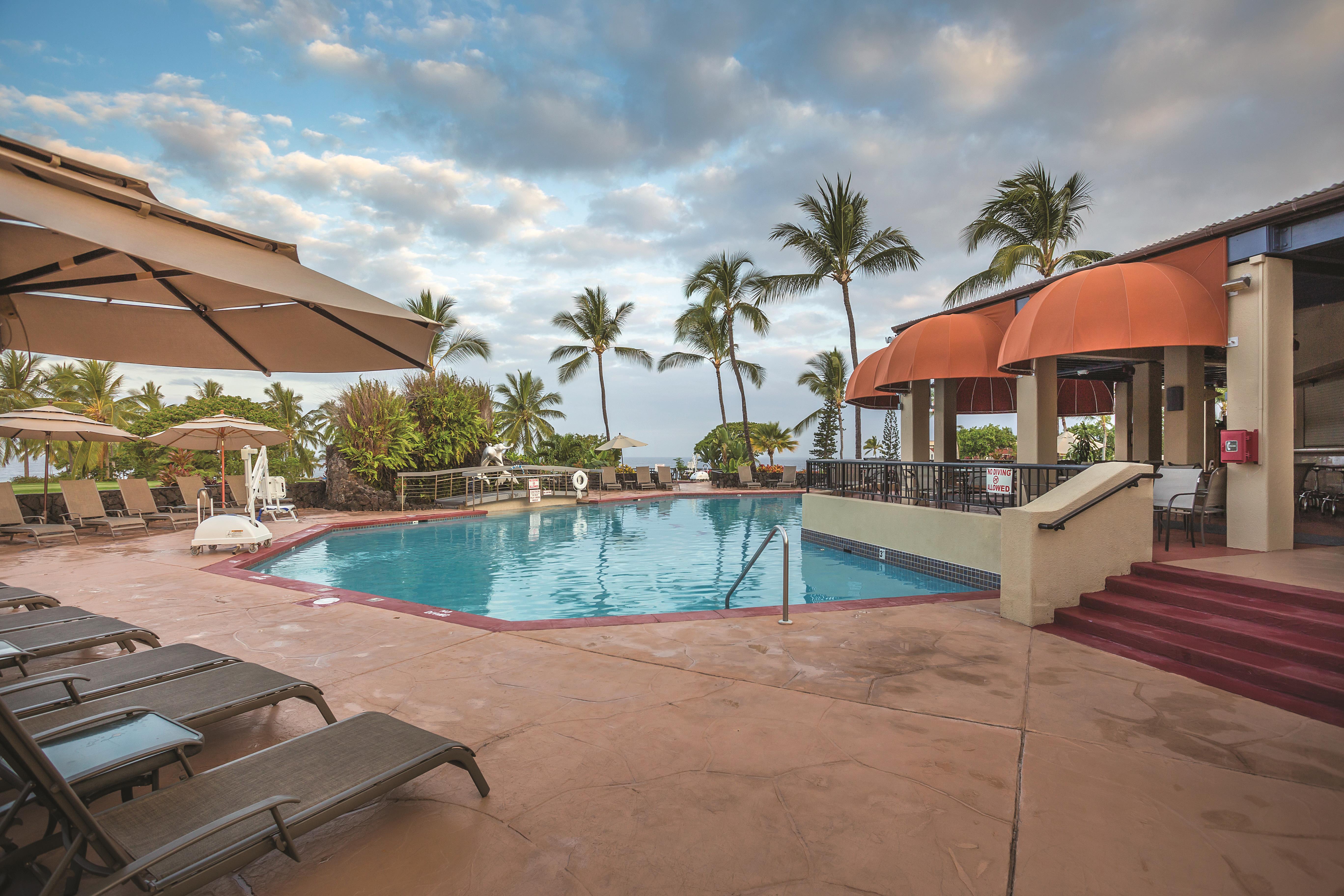 Pool at the Shell Vacations Club Kona Coast Resort in Kailua Kona, Hawaii