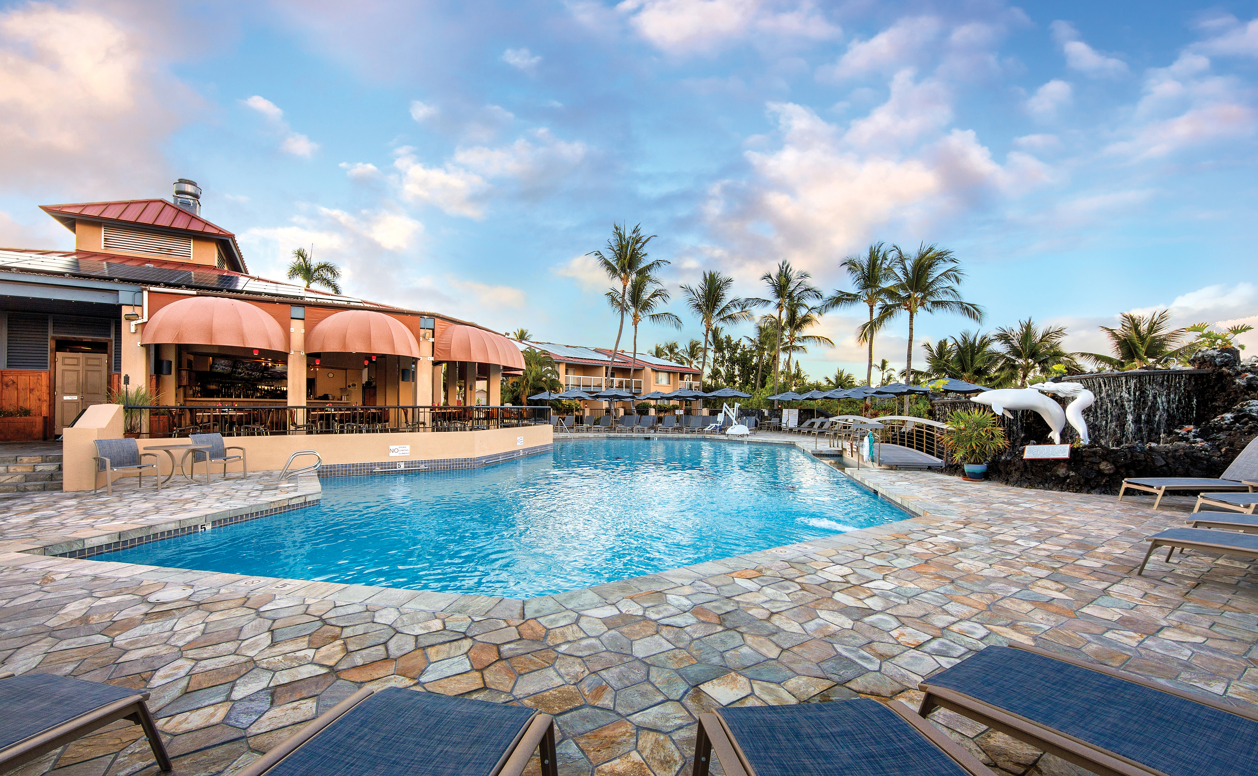 Pool at the Shell Vacations Club Kona Coast Resort in Kailua Kona, Hawaii