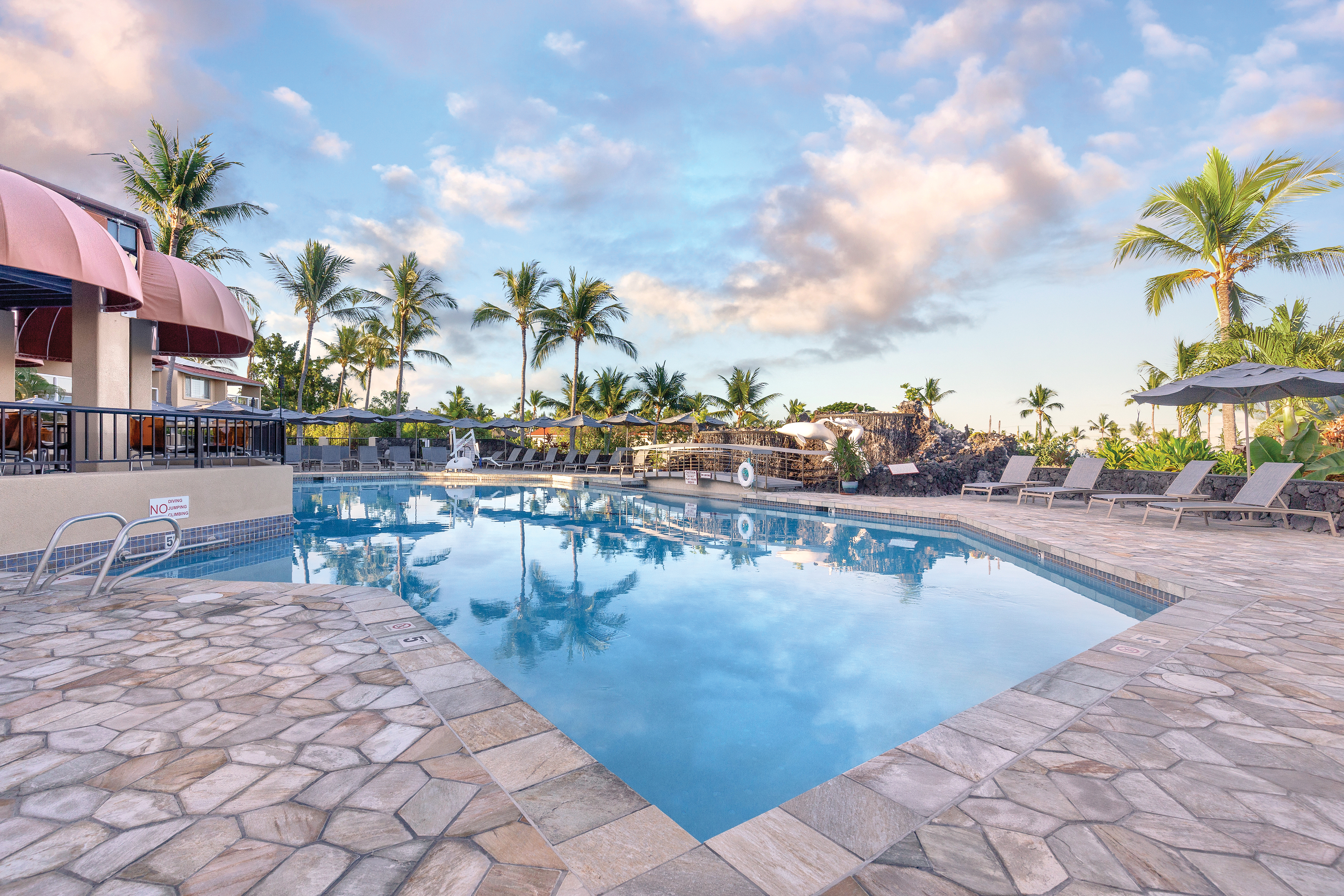 Pool at the Shell Vacations Club Kona Coast Resort in Kailua Kona, Hawaii