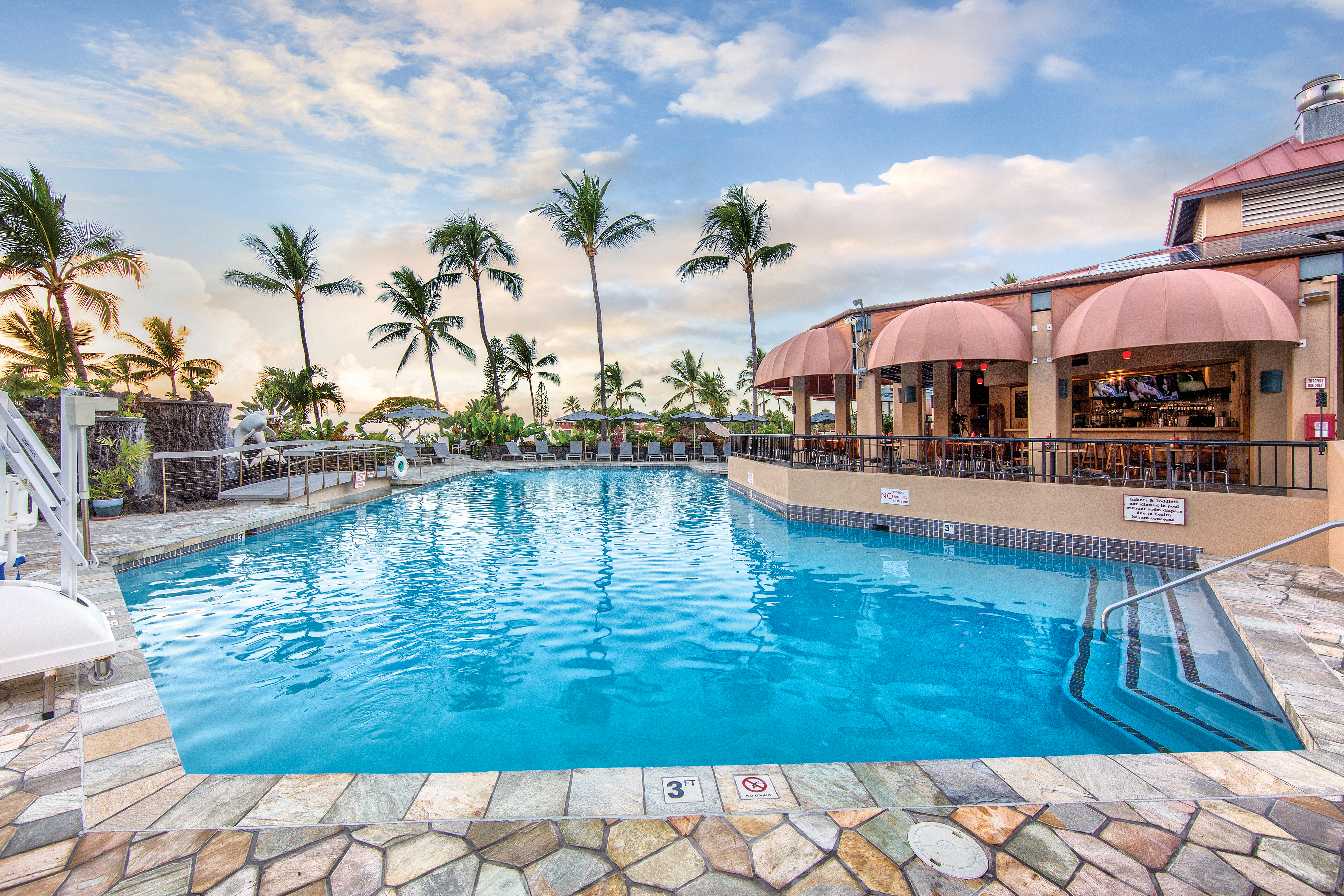 Pool at the Shell Vacations Club Kona Coast Resort in Kailua Kona, Hawaii