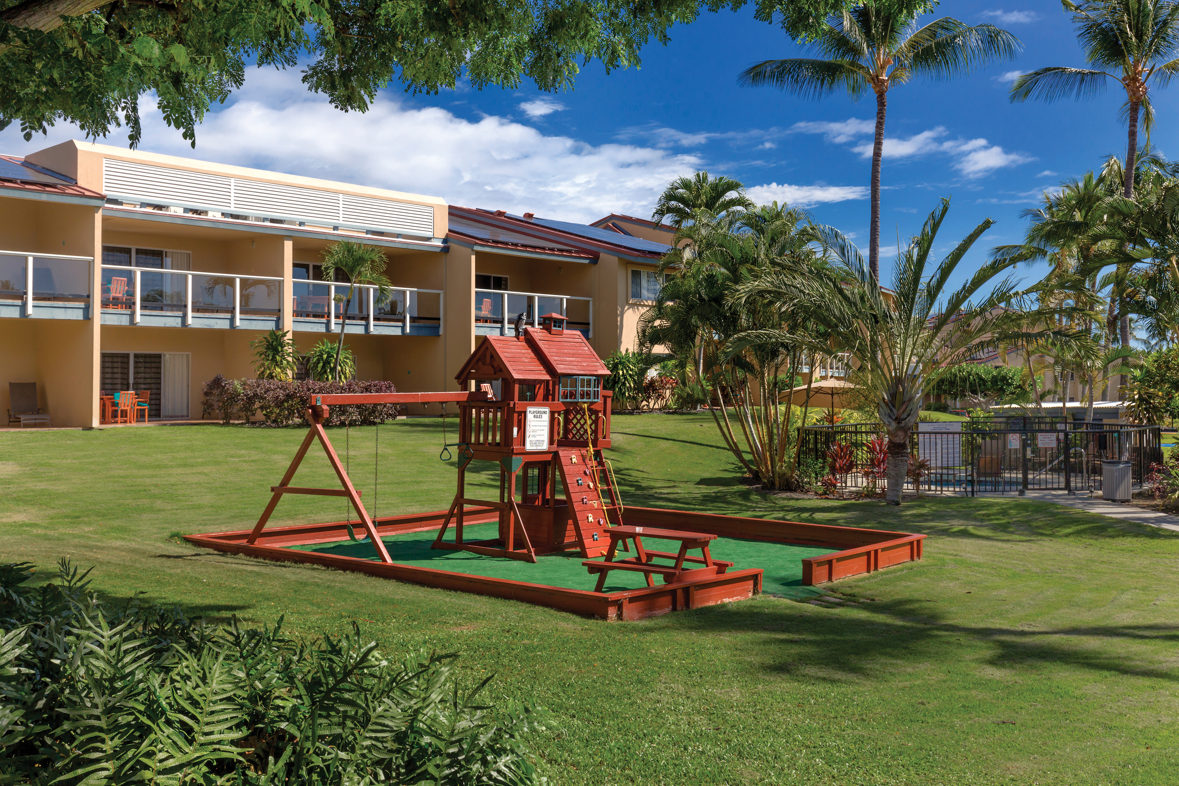 Recreational facility at Shell Vacations Club Kona Coast Resort in Kailua Kona, Hawaii