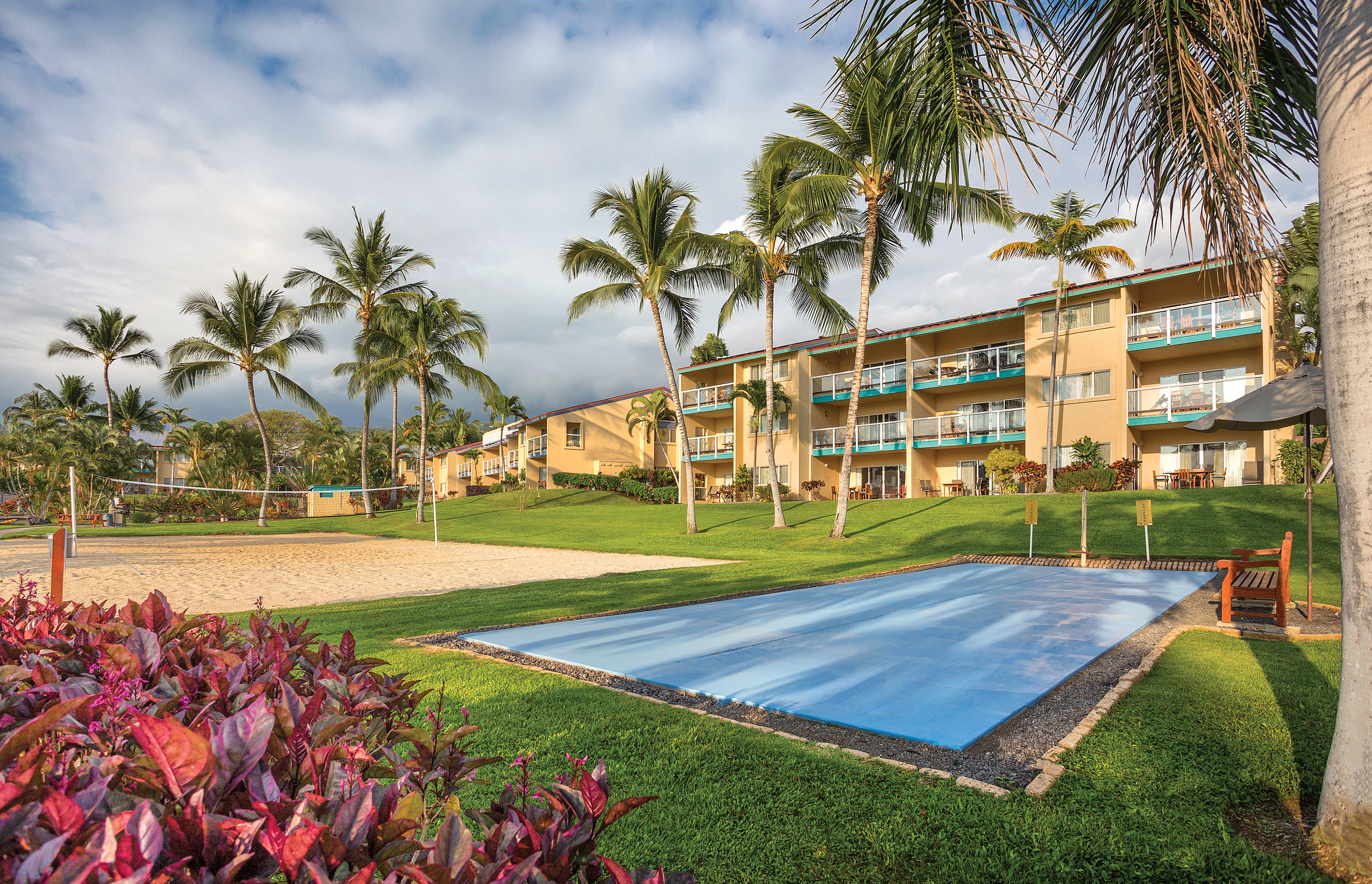 Recreational facility at Shell Vacations Club Kona Coast Resort in Kailua Kona, Hawaii