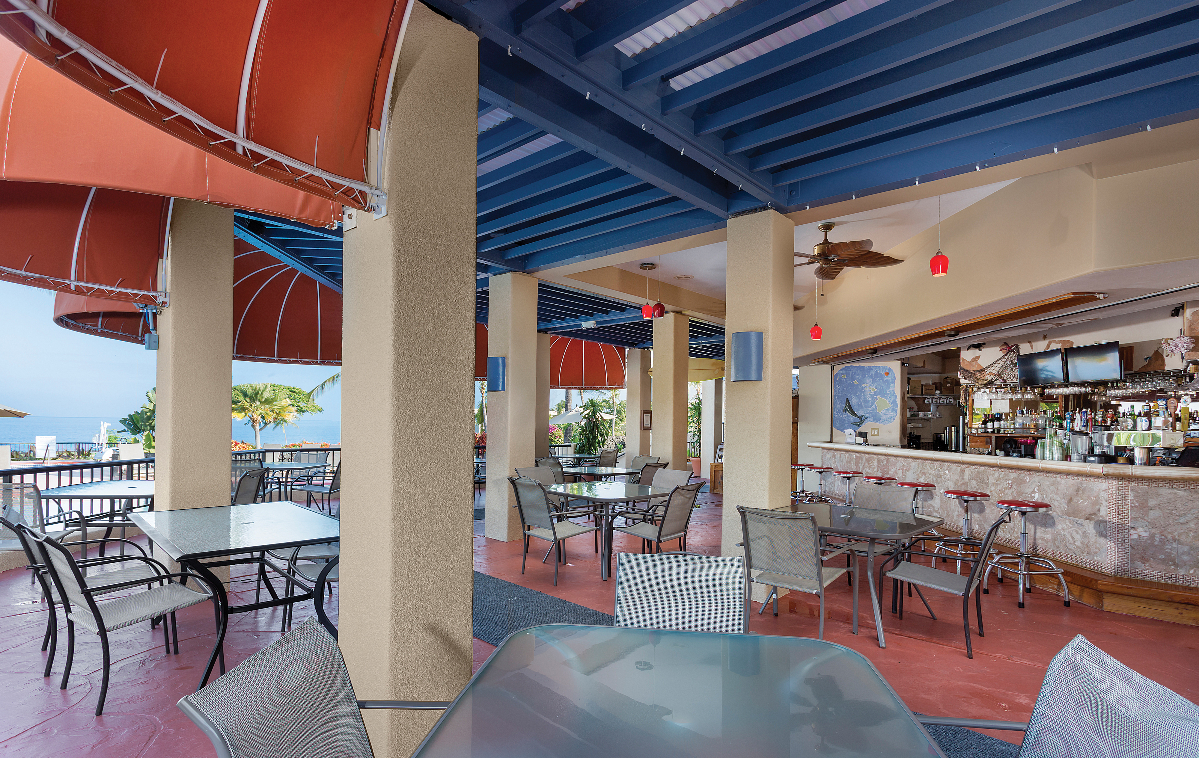 Shell Vacations Club Kona Coast Resort restaurant in Kailua Kona, Hawaii