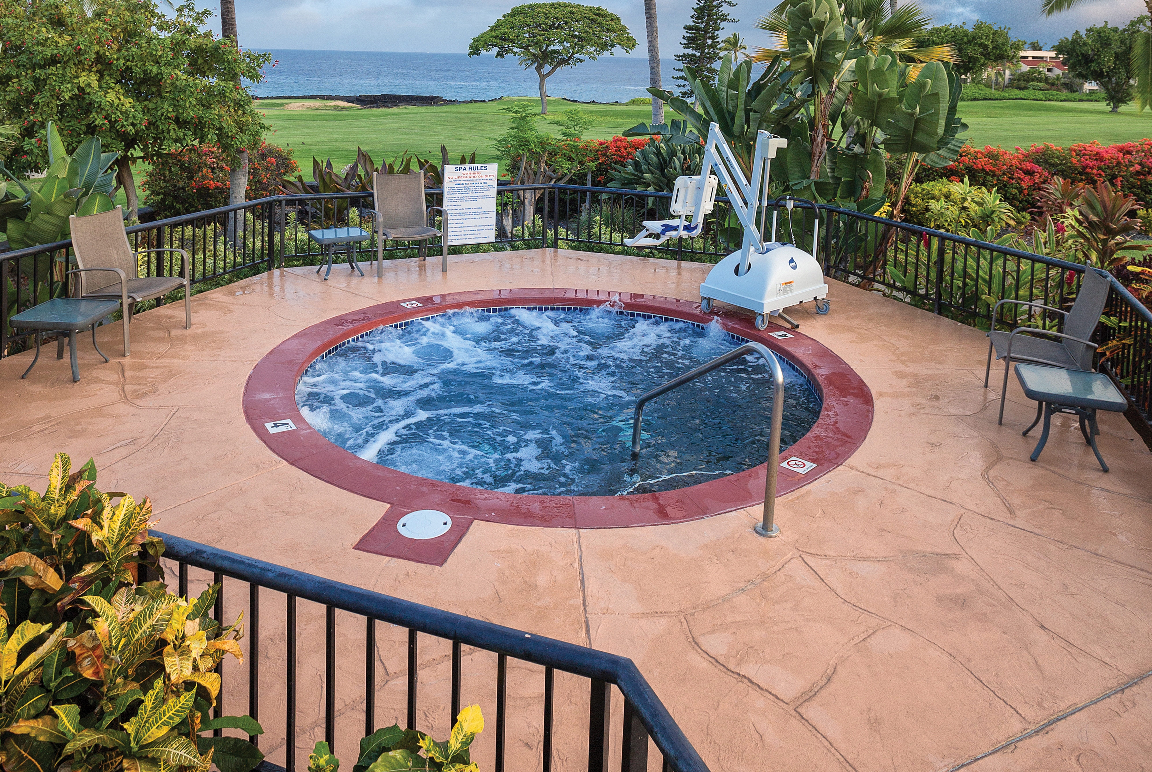 Pool at the Shell Vacations Club Kona Coast Resort in Kailua Kona, Hawaii
