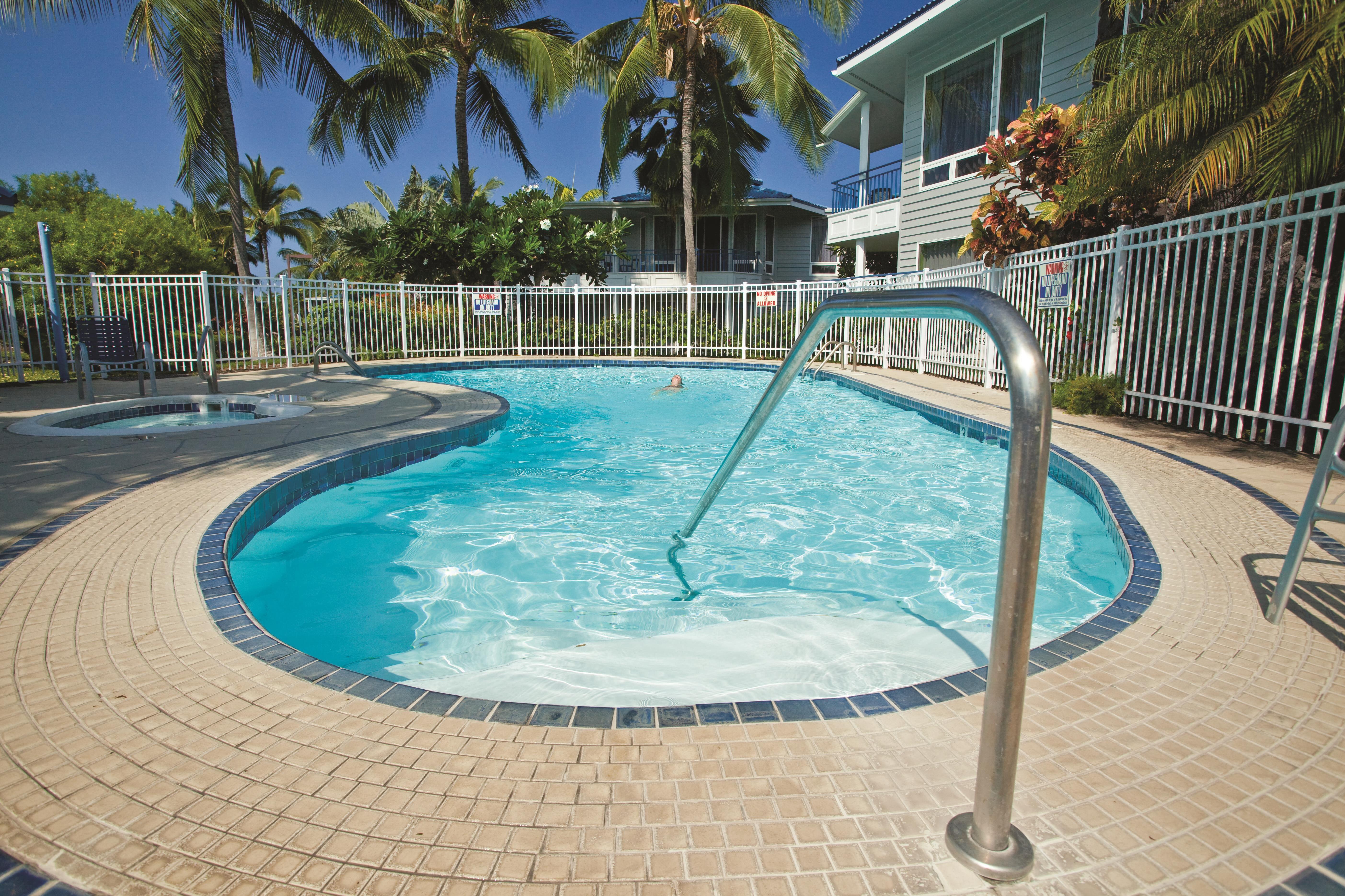 Pool at the Shell Vacations Club Holua Resort at the Mauna Loa Village in Kailua Kona, Hawaii
