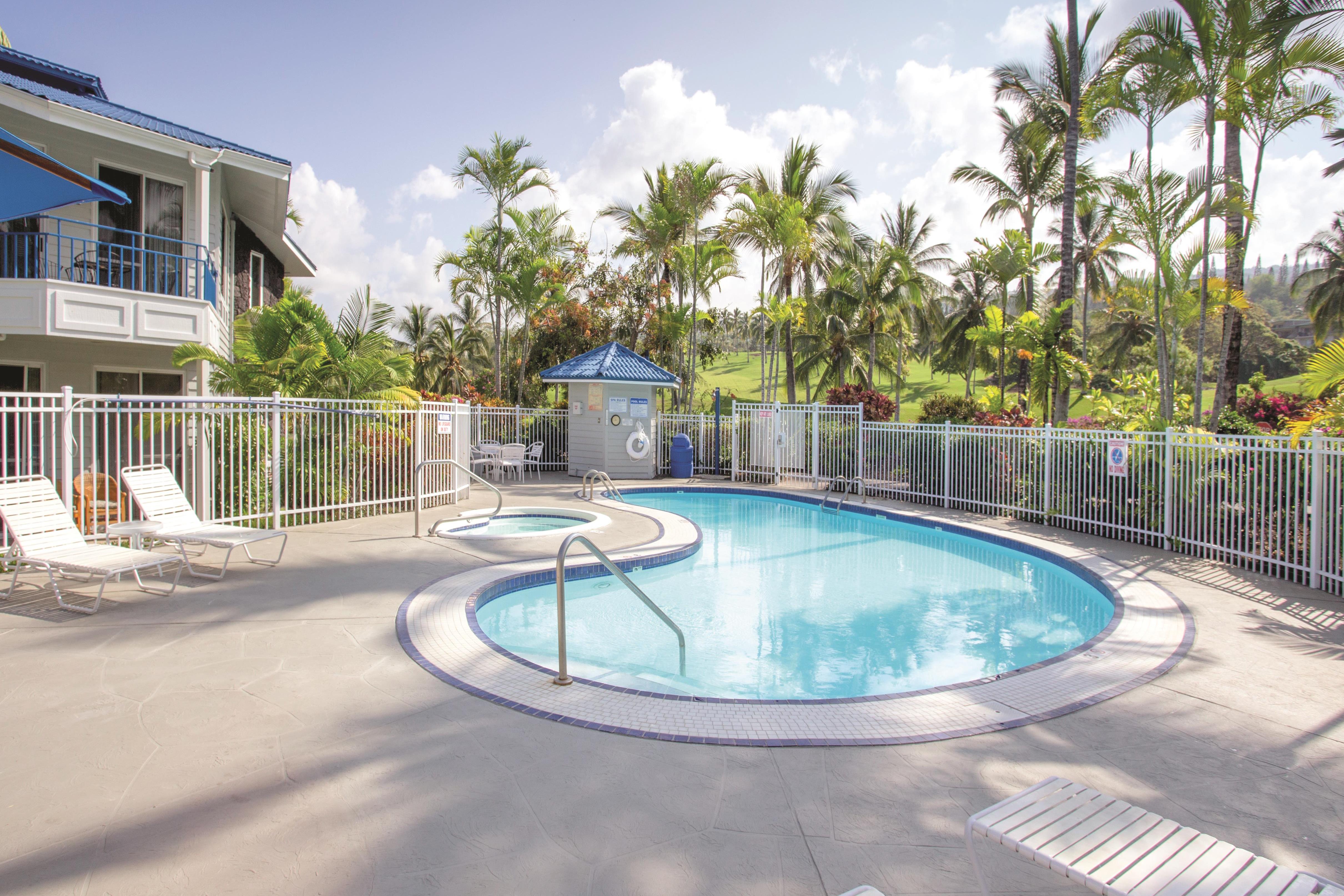 Pool at the Shell Vacations Club Holua Resort at the Mauna Loa Village in Kailua Kona, Hawaii