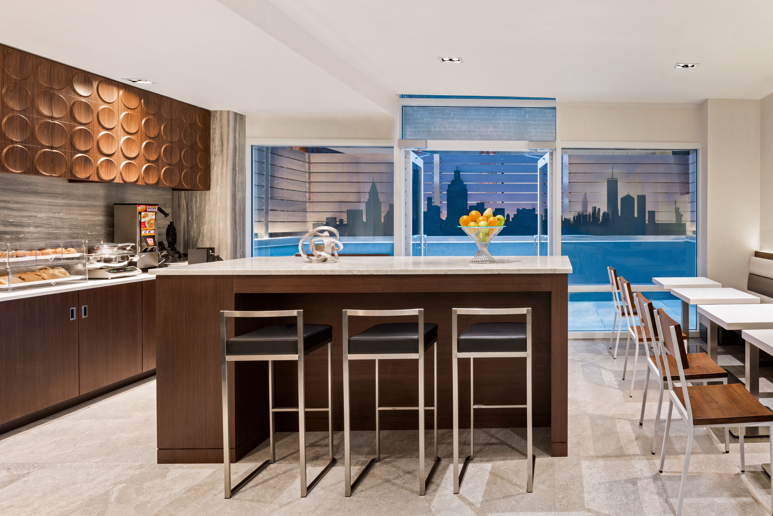 Free breakfast at Wingate by Wyndham New York Midtown South/5th Ave in New York City, New York