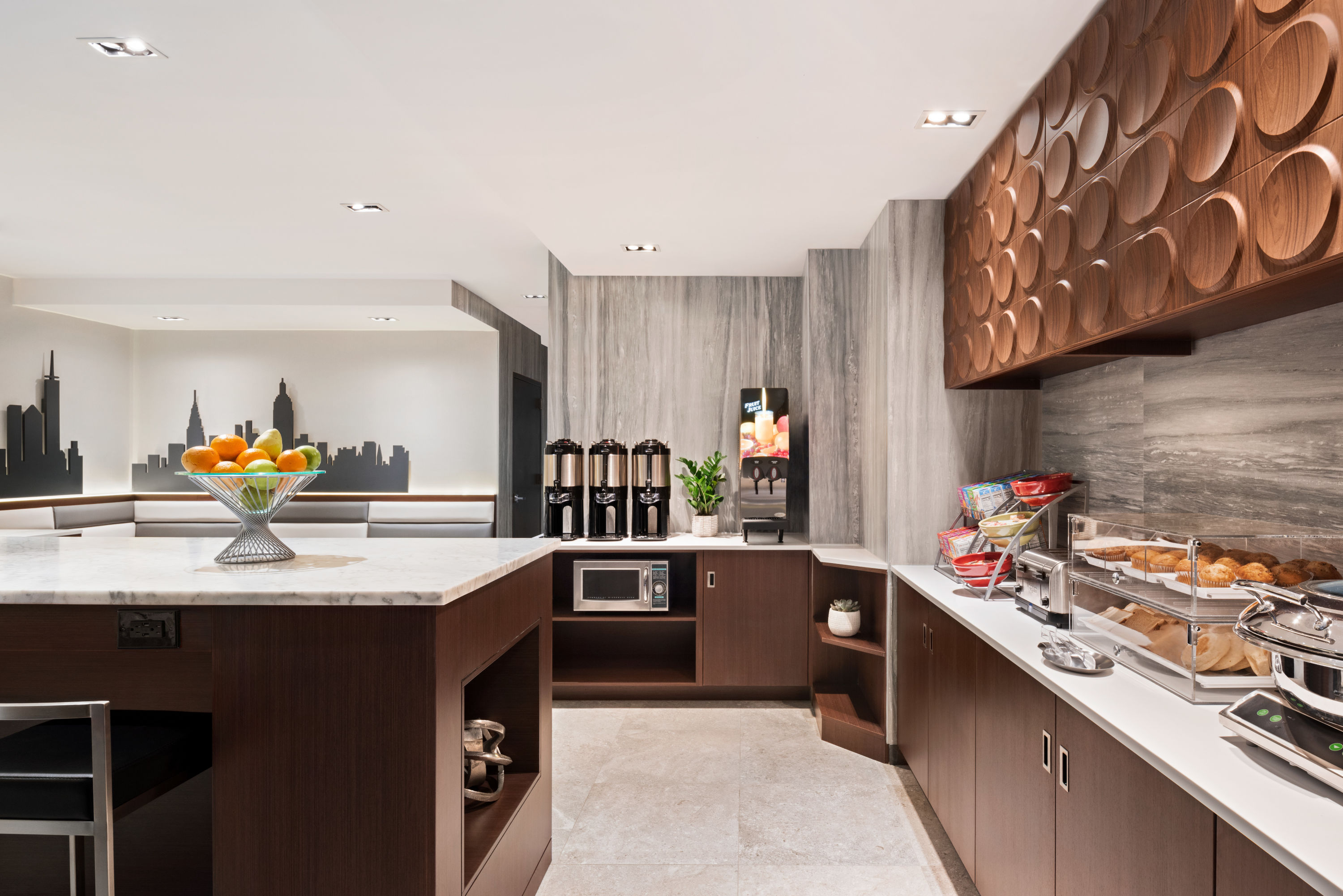 Free breakfast at Wingate by Wyndham New York Midtown South/5th Ave in New York City, New York