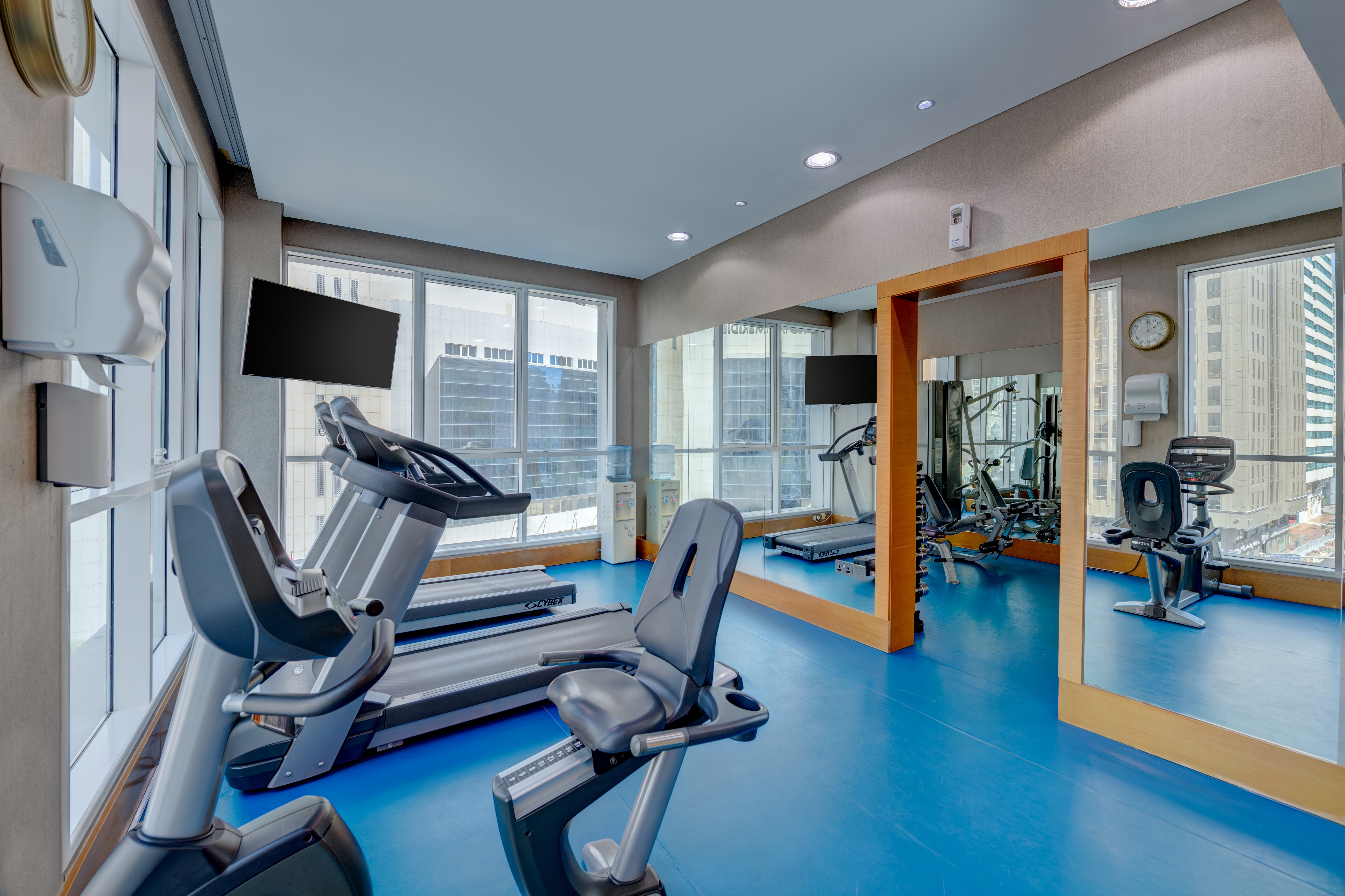 Fitness room at TRYP by Wyndham Abu Dhabi City Center in Abu Dhabi, Other than US/Canada