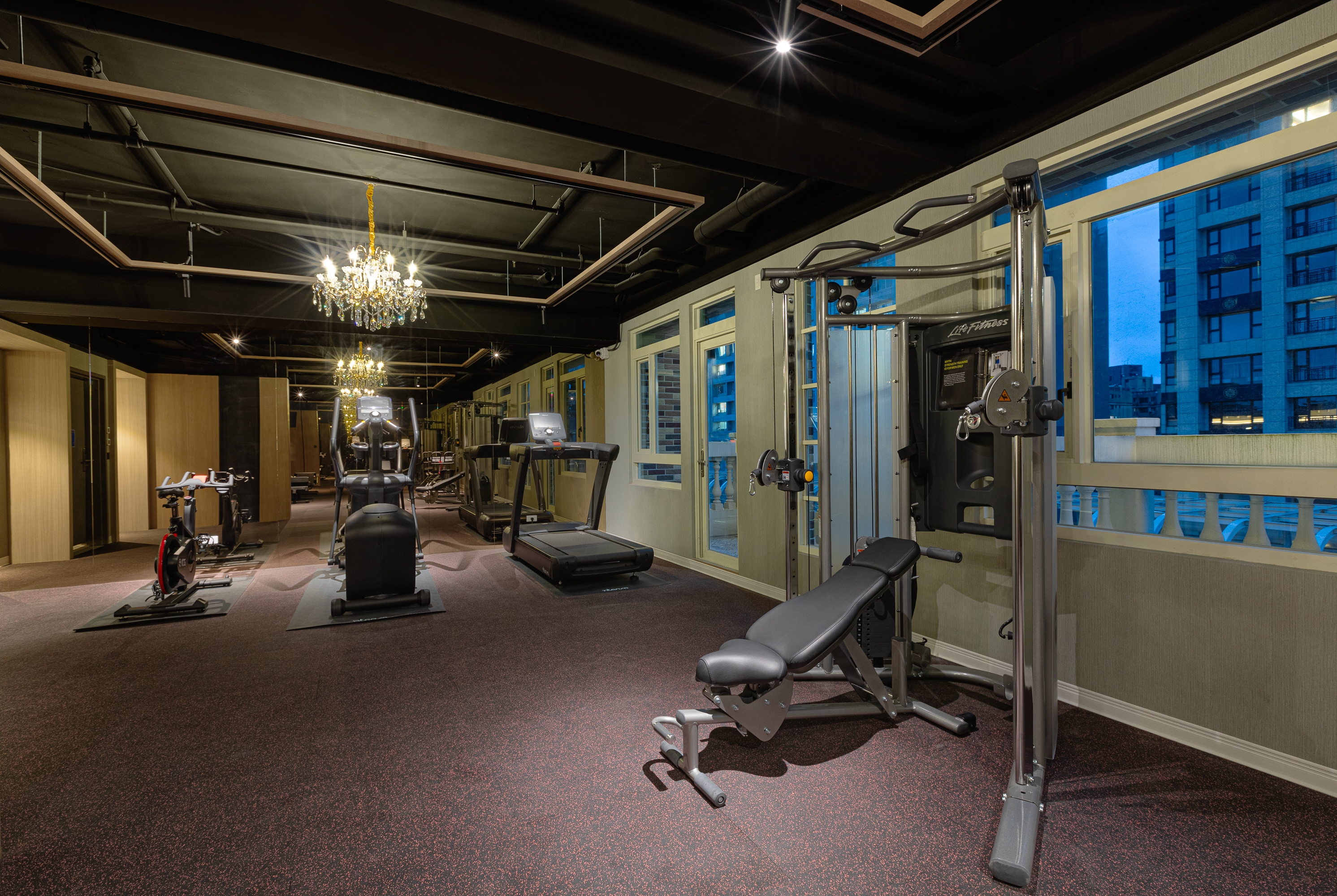 Fitness room at TRYP by Wyndham New Taipei Linkou in New Taipei City, Other than US/Canada