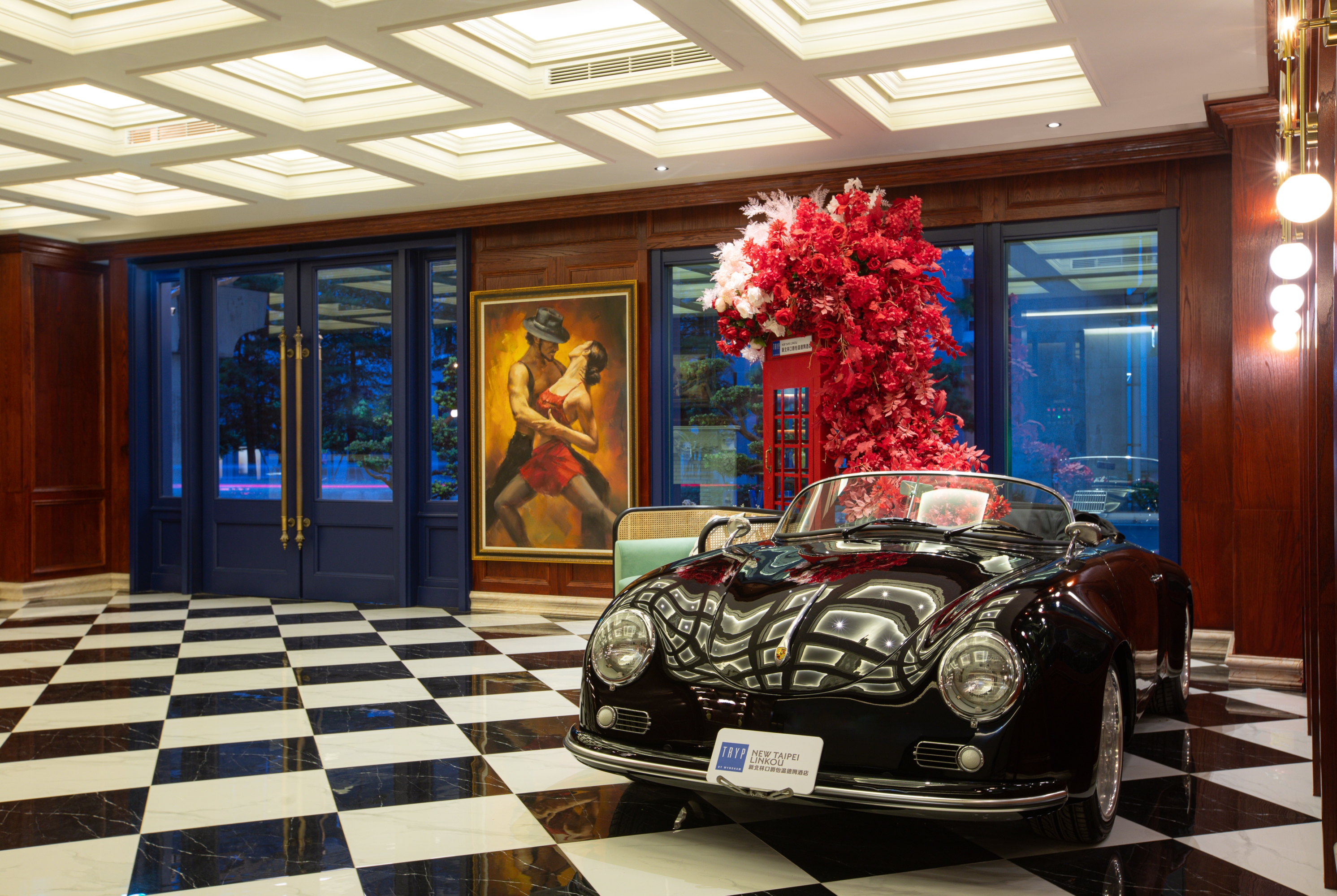 TRYP by Wyndham New Taipei Linkou lobby feature in New Taipei City, Other than US/Canada