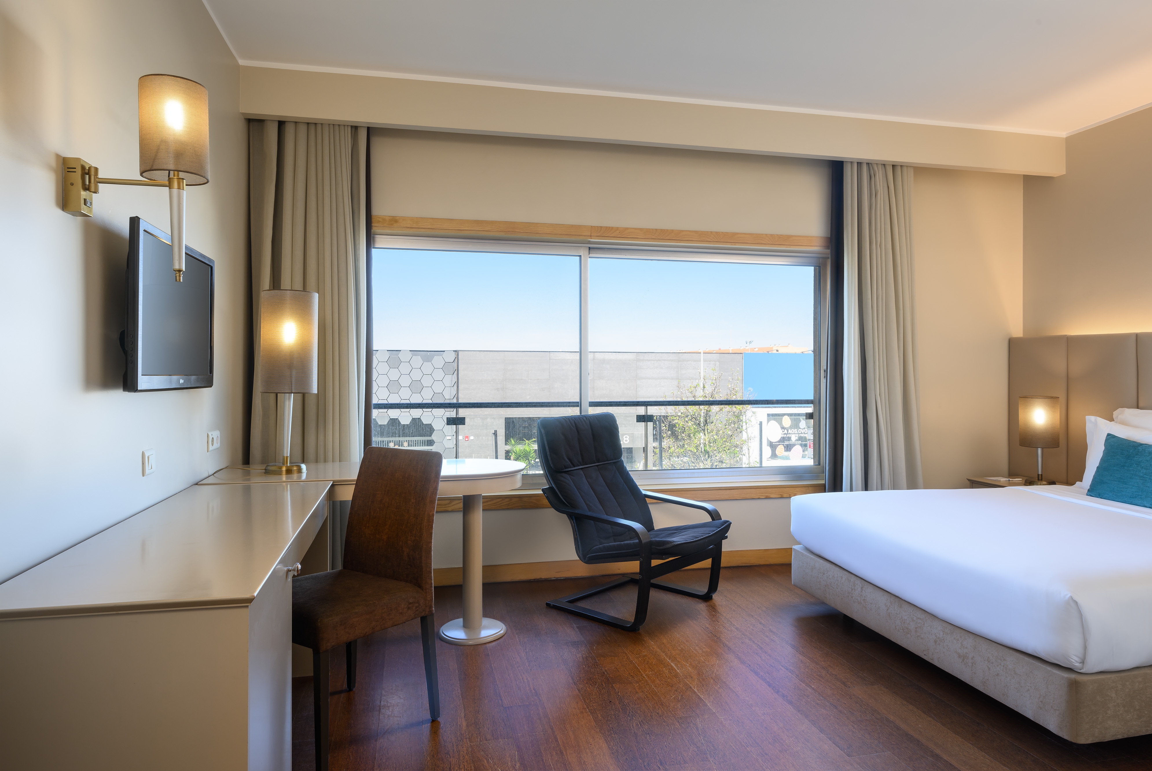 Guest room at the TRYP by Wyndham Porto Expo Hotel in Porto, Other than US/Canada