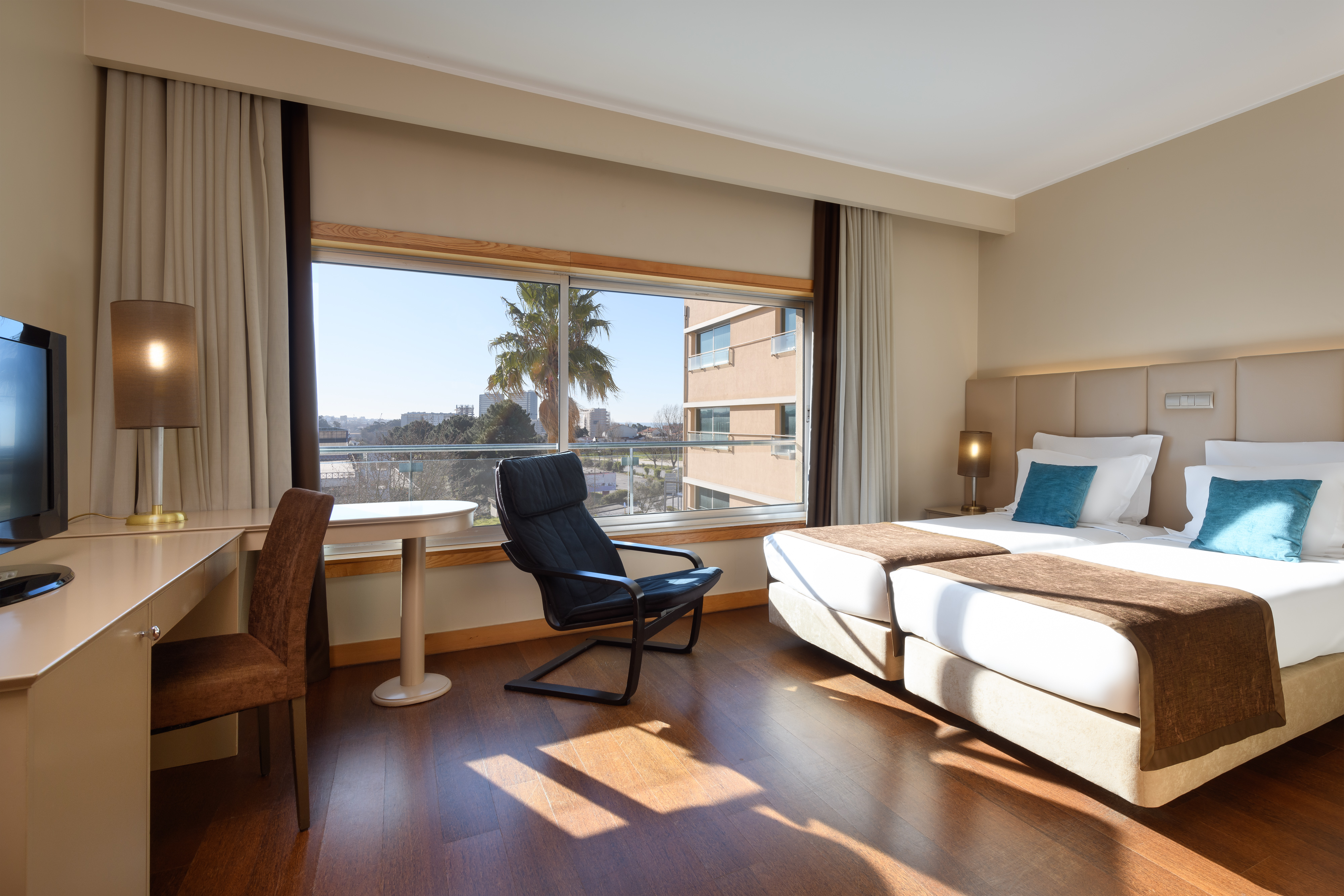 Guest room at the TRYP by Wyndham Porto Expo Hotel in Porto, Other than US/Canada