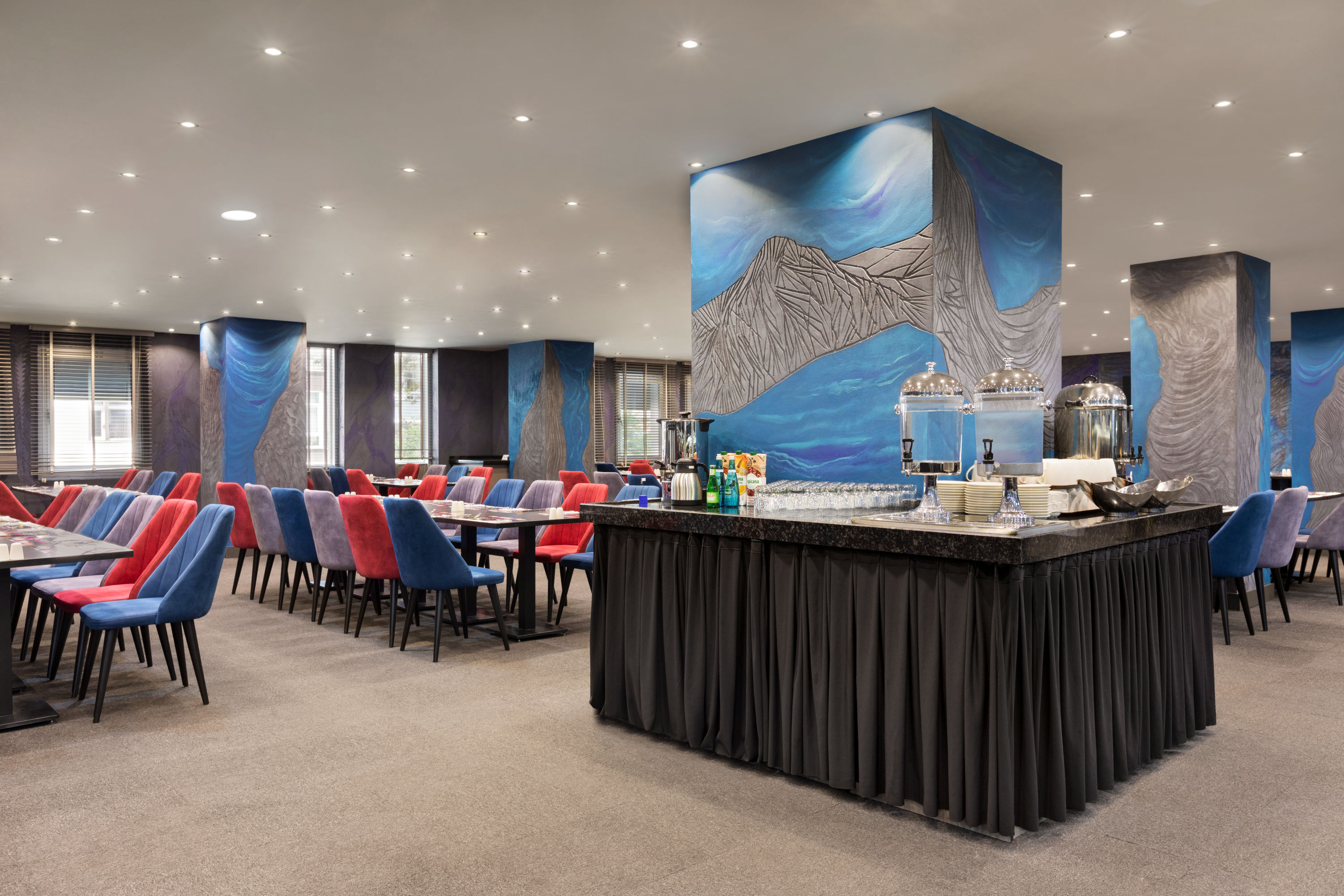 Tryp By Wyndham Istanbul Sancaktepe restaurant breakfast area with seating in Istanbul, Other than US/Canada