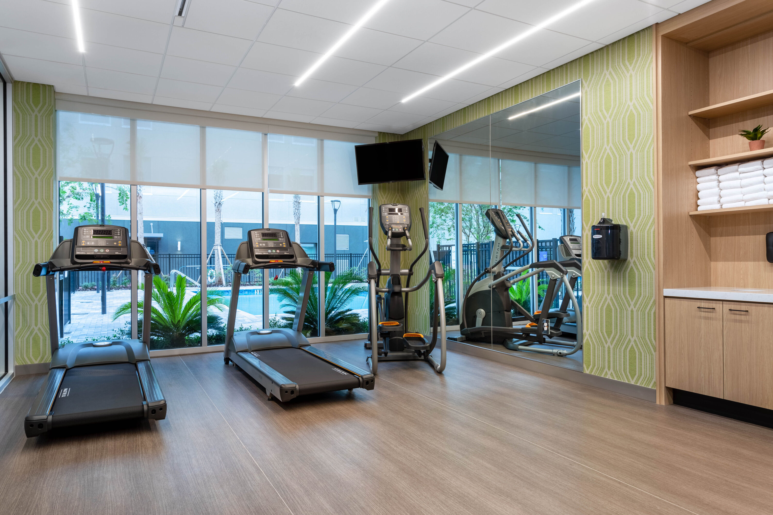 Fitness room at TRYP by Wyndham Orlando in Orlando, Florida
