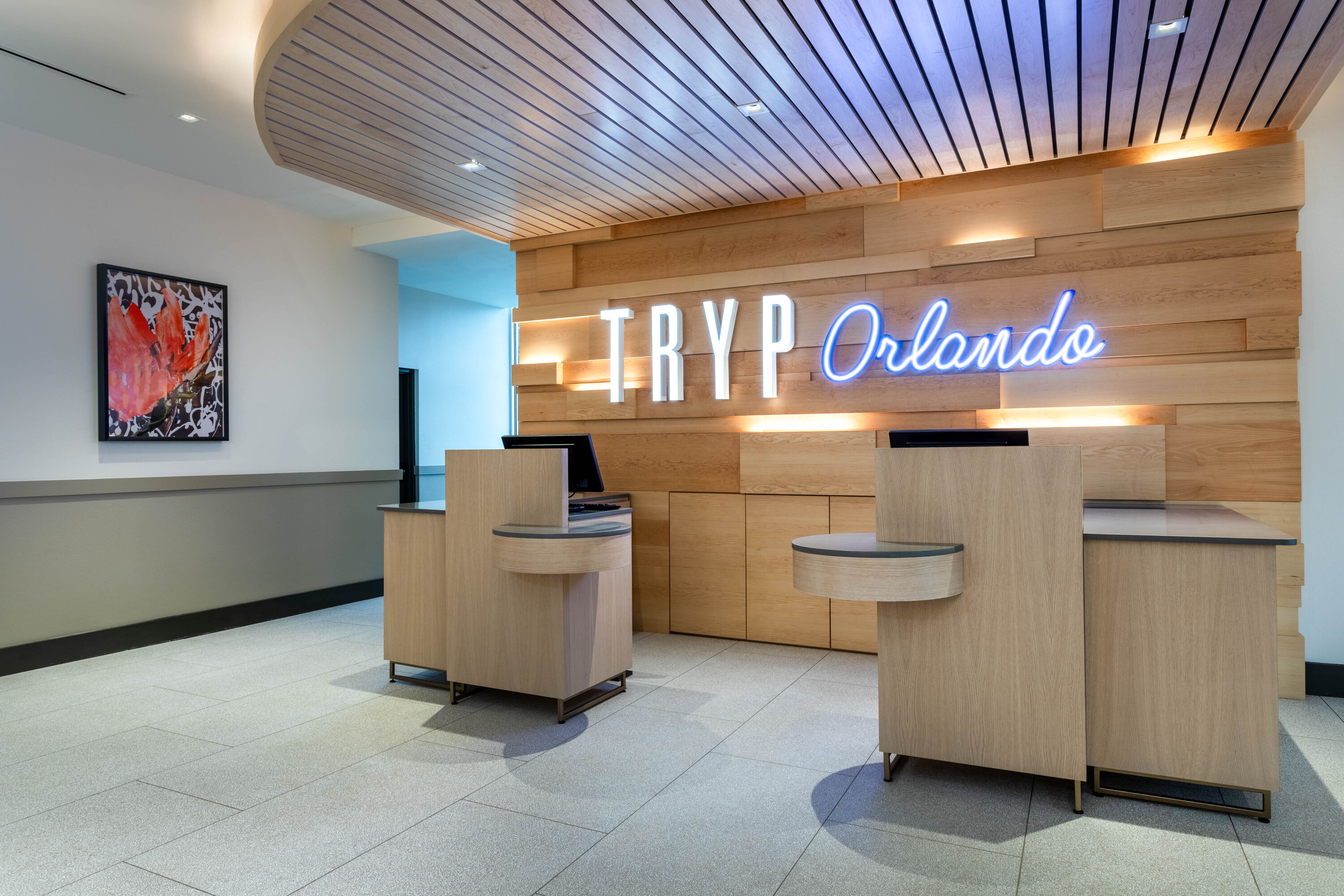 TRYP by Wyndham Orlando reception in Orlando, Florida