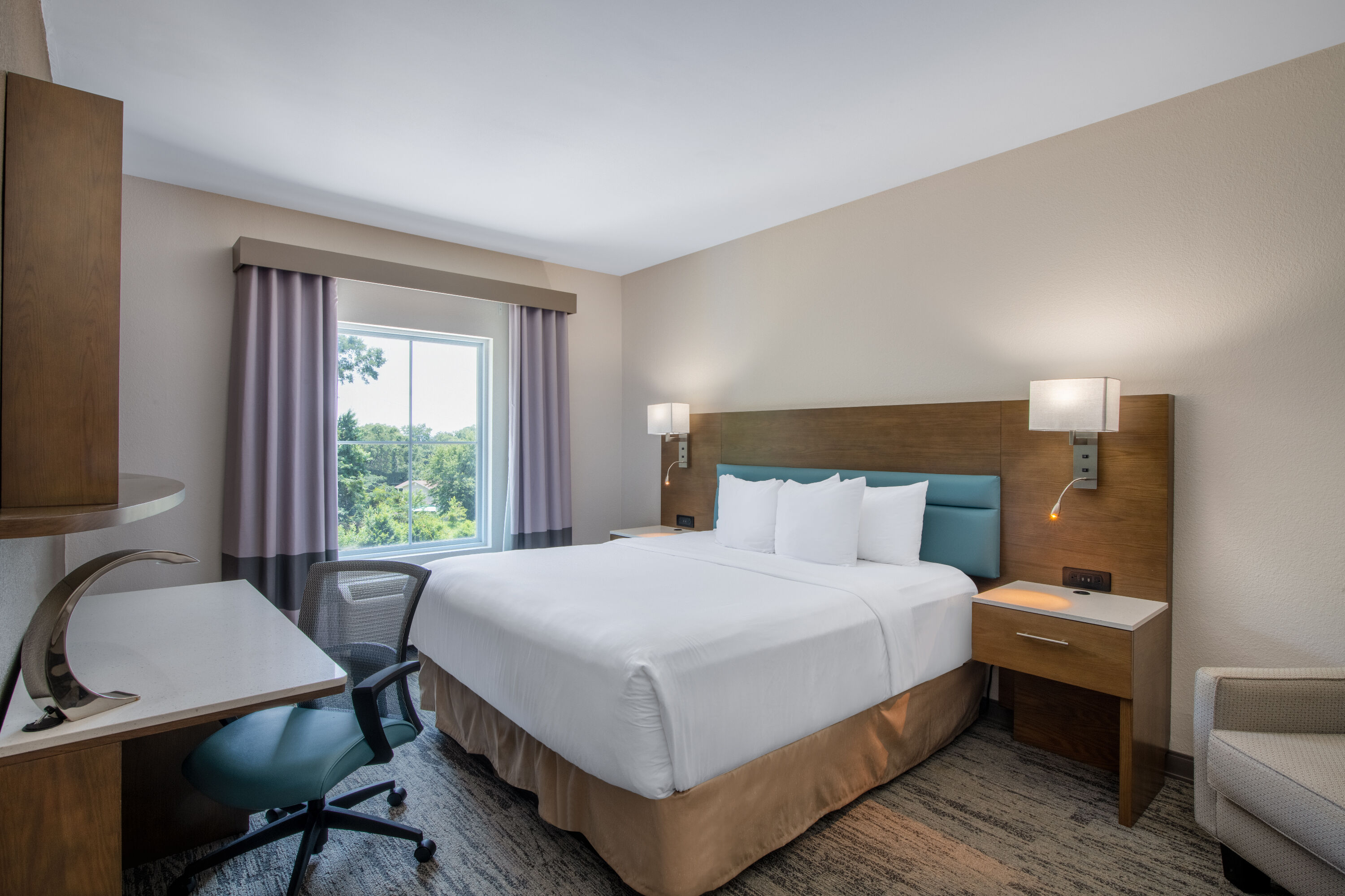 Guest room at the TRYP by Wyndham Tallahassee North I-10 Capital Circle in Tallahassee, Florida